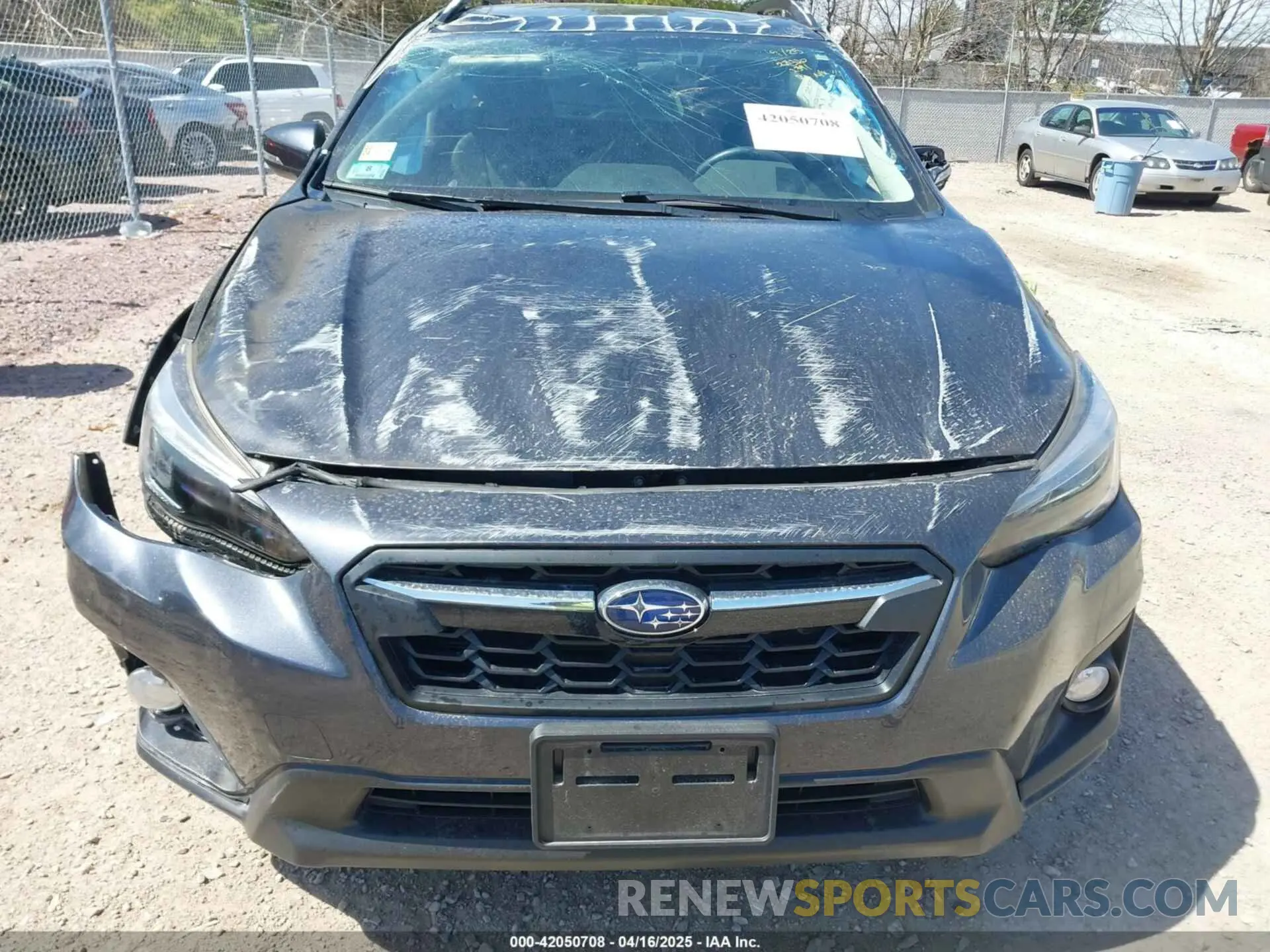 6 Photograph of a damaged car JF2GTAMC3KH332391 SUBARU CROSSTREK 2019