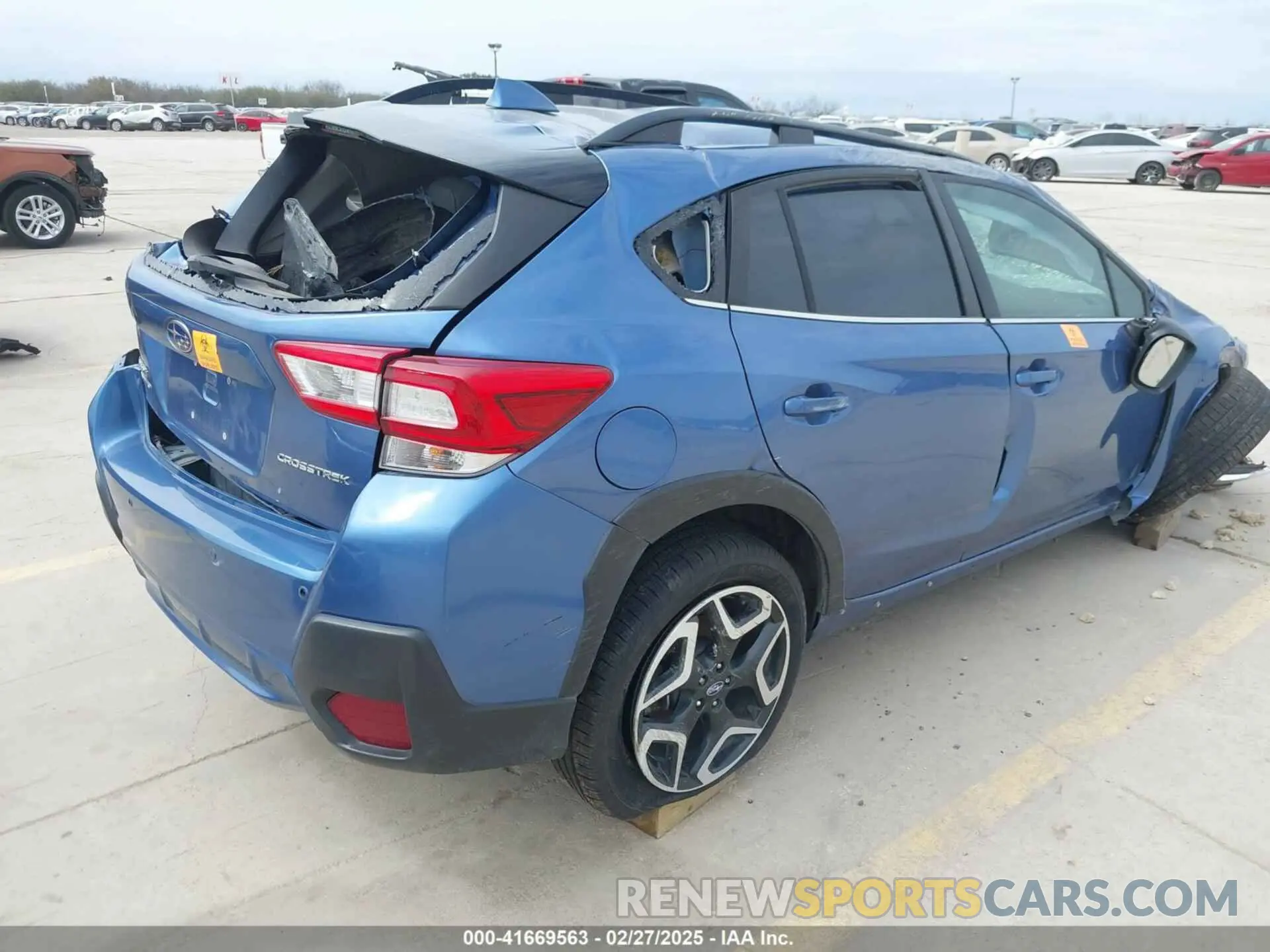 14 Фотография поврежденного автомобиля JF2GTAMC6KH315357 SUBARU CROSSTREK 2019