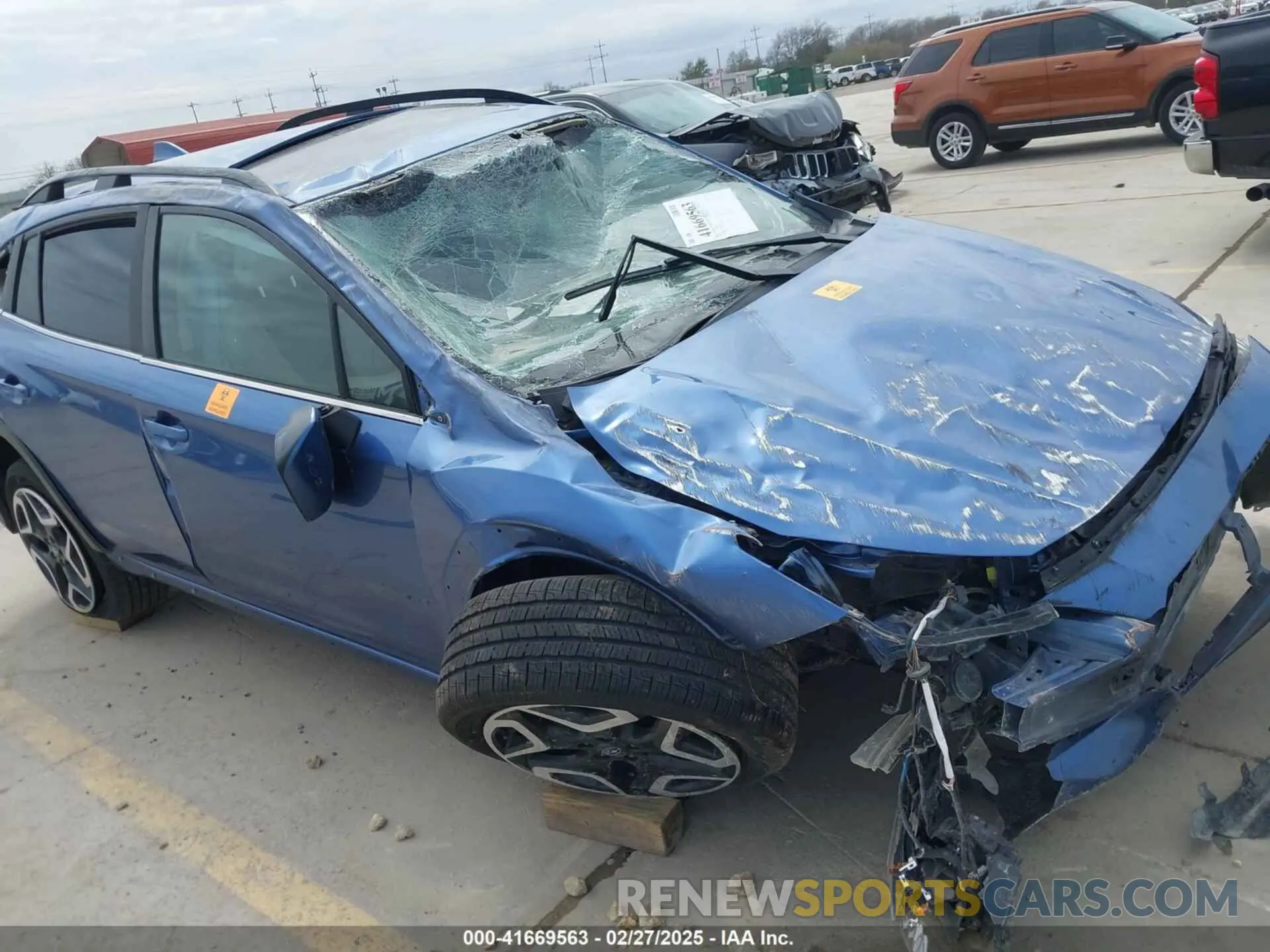 6 Фотография поврежденного автомобиля JF2GTAMC6KH315357 SUBARU CROSSTREK 2019