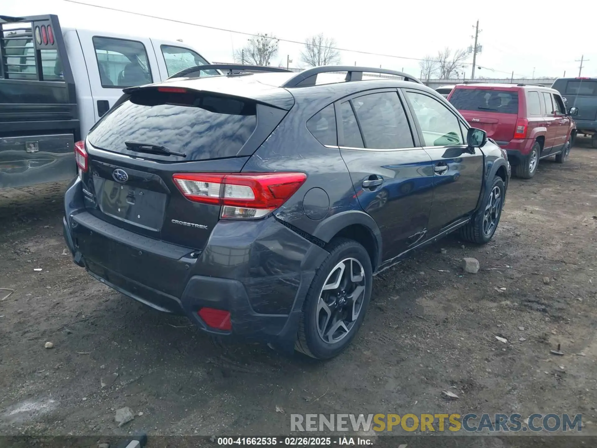 4 Photograph of a damaged car JF2GTAMC8K8224588 SUBARU CROSSTREK 2019