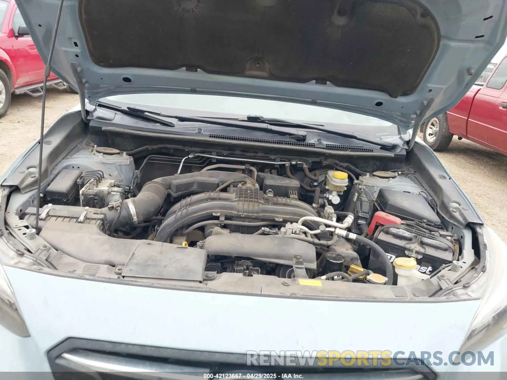 10 Photograph of a damaged car JF2GTAMC9K8257860 SUBARU CROSSTREK 2019
