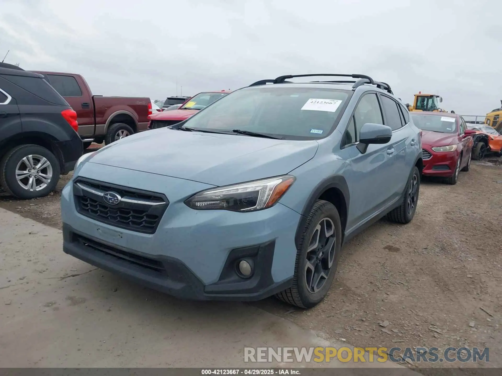 2 Photograph of a damaged car JF2GTAMC9K8257860 SUBARU CROSSTREK 2019