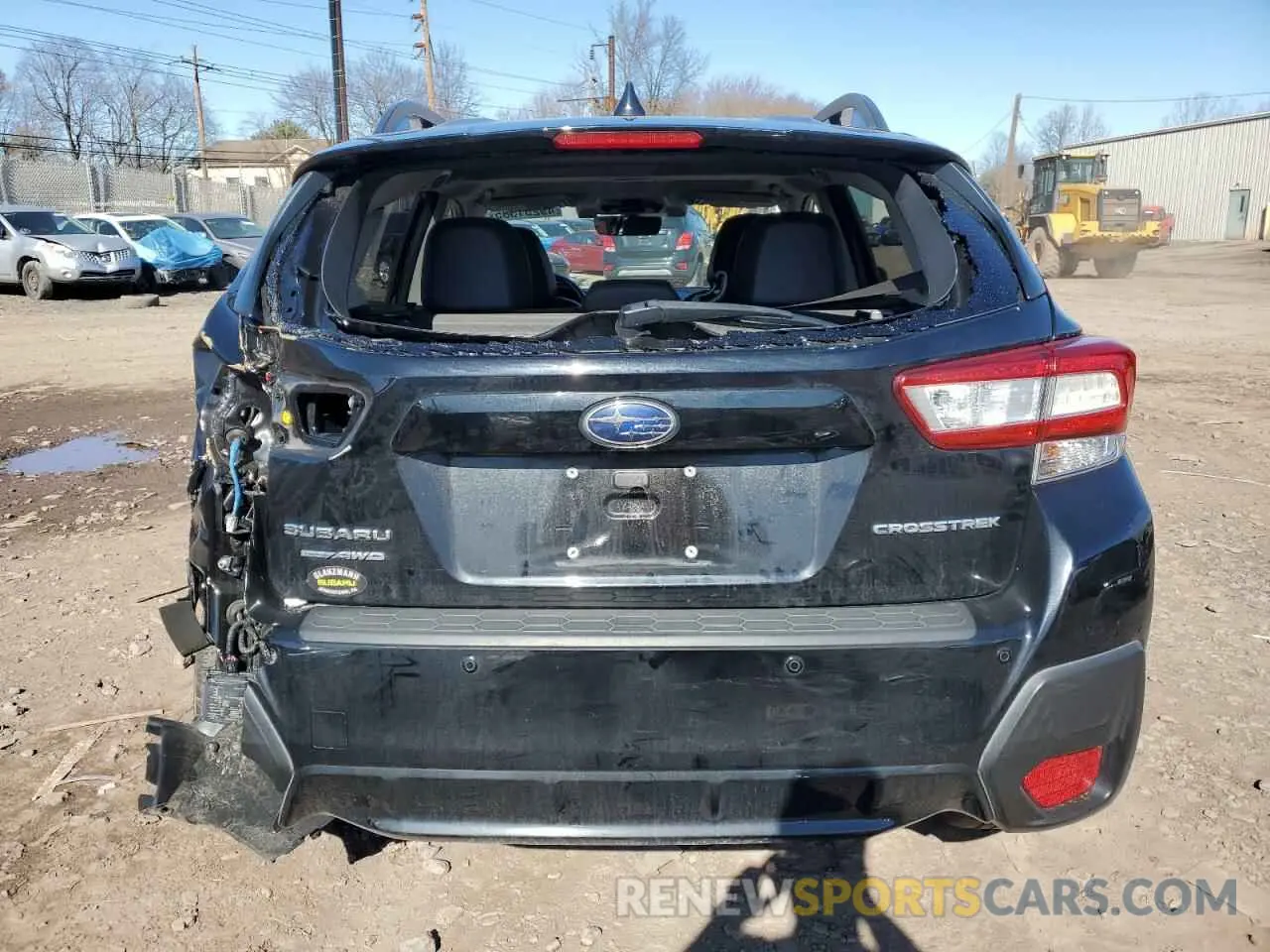 6 Фотография поврежденного автомобиля JF2GTAMC9K8273301 SUBARU CROSSTREK 2019
