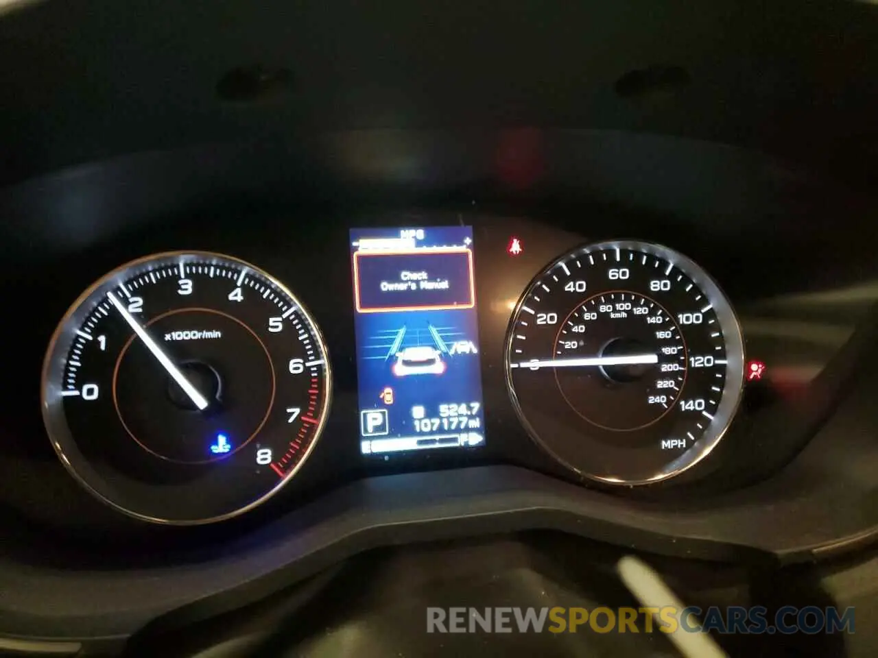 9 Photograph of a damaged car JF2GTAMCXK8375030 SUBARU CROSSTREK 2019