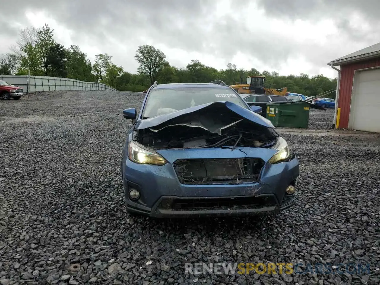 5 Photograph of a damaged car JF2GTAMCXKH352086 SUBARU CROSSTREK 2019