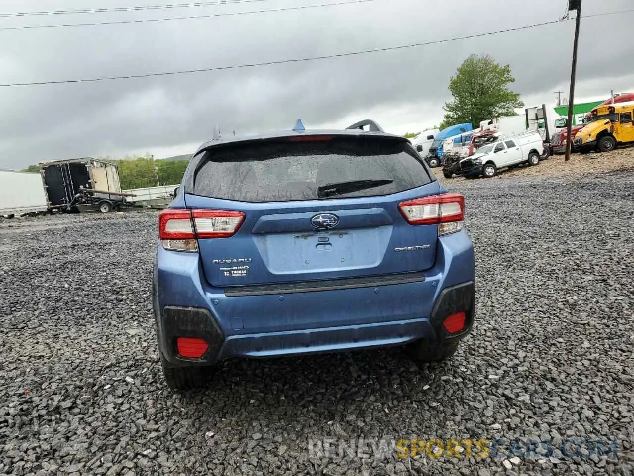 6 Photograph of a damaged car JF2GTAMCXKH352086 SUBARU CROSSTREK 2019