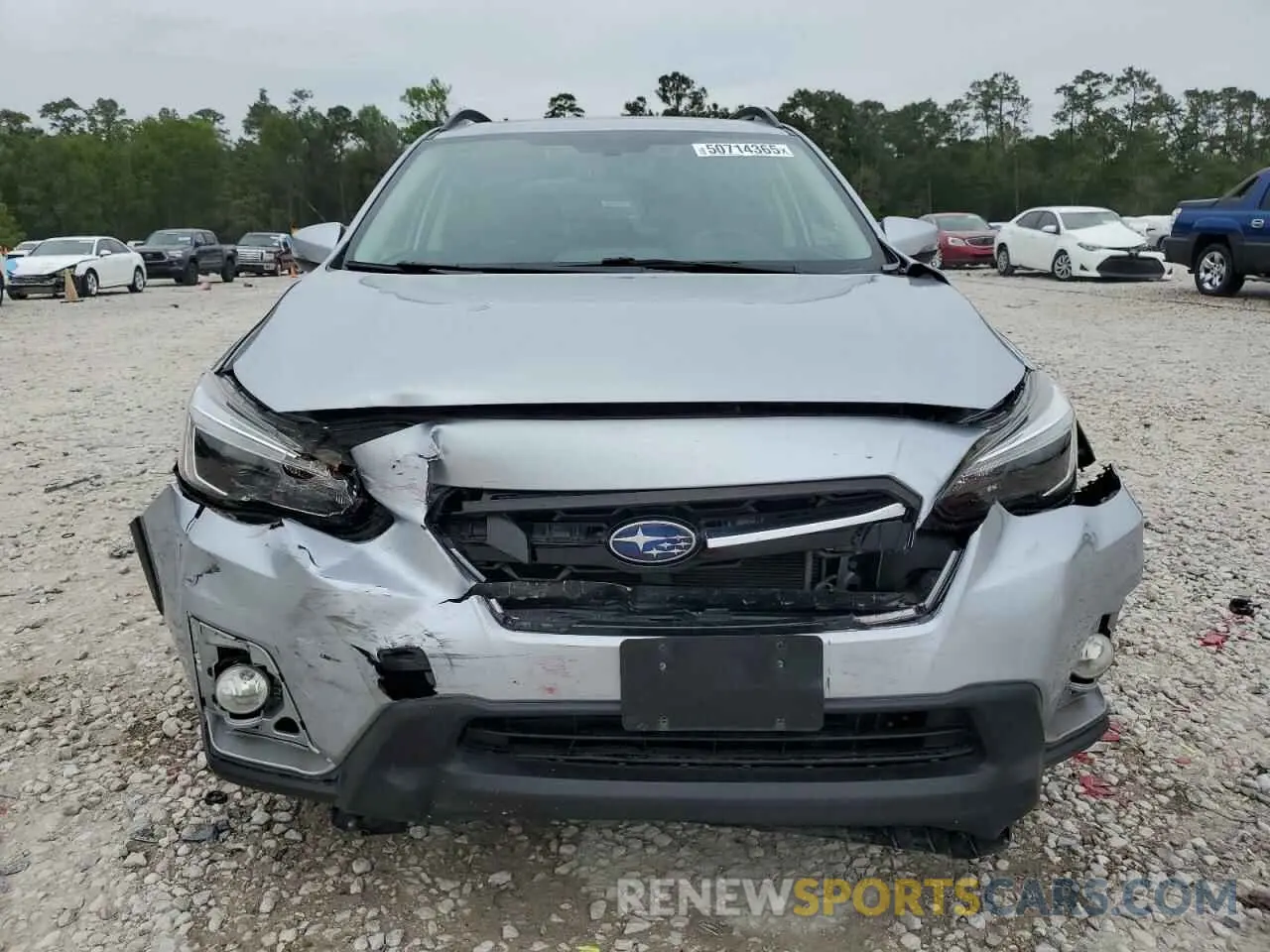 5 Фотография поврежденного автомобиля JF2GTANC0KH232893 SUBARU CROSSTREK 2019