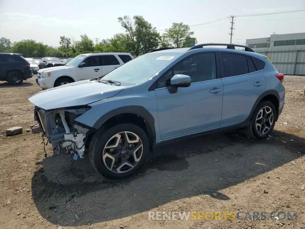 1 Photograph of a damaged car JF2GTANC0KH291930 SUBARU CROSSTREK 2019