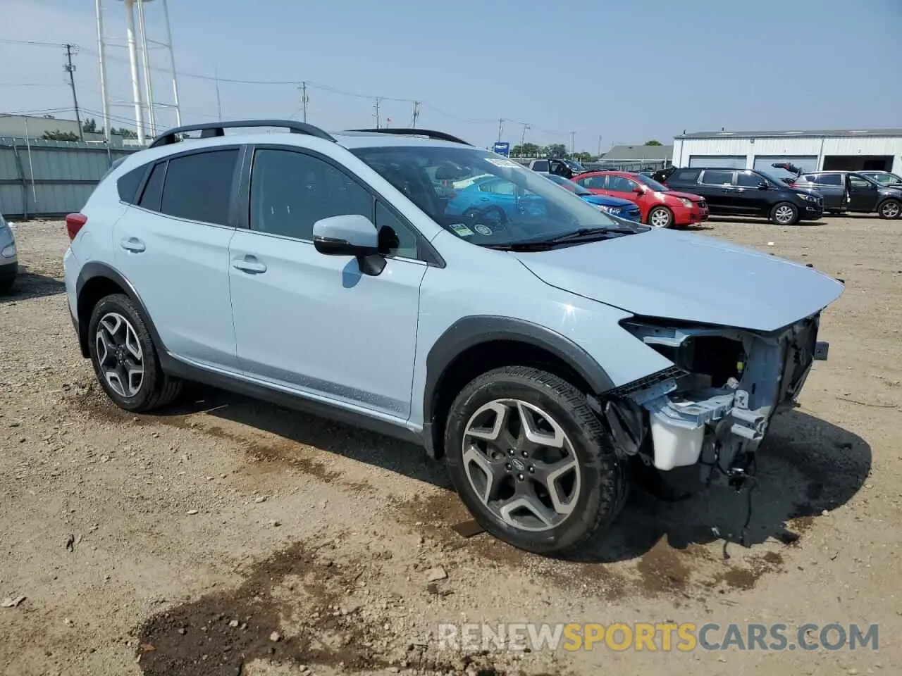 4 Photograph of a damaged car JF2GTANC0KH291930 SUBARU CROSSTREK 2019