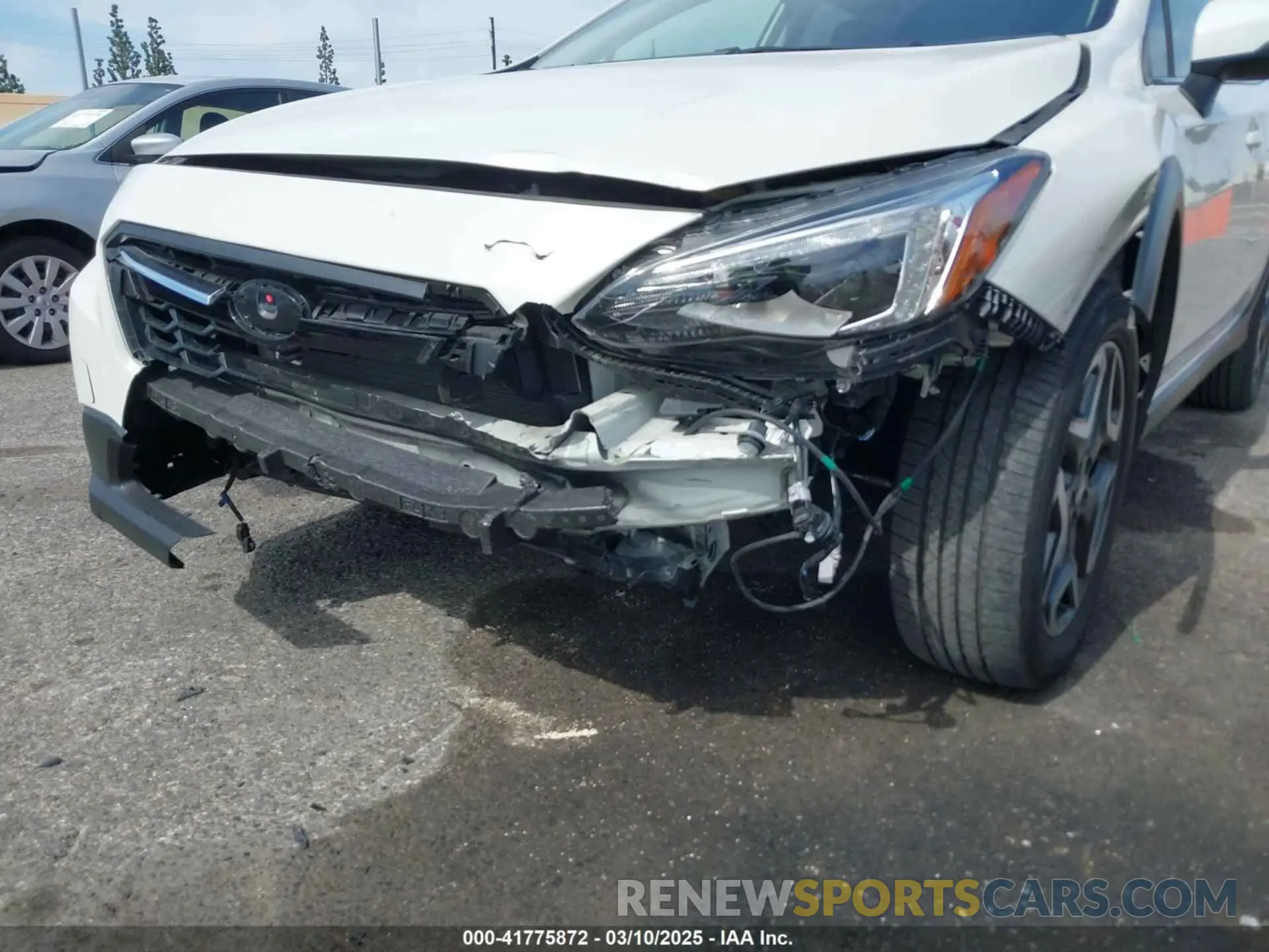 6 Photograph of a damaged car JF2GTANC1K8390708 SUBARU CROSSTREK 2019