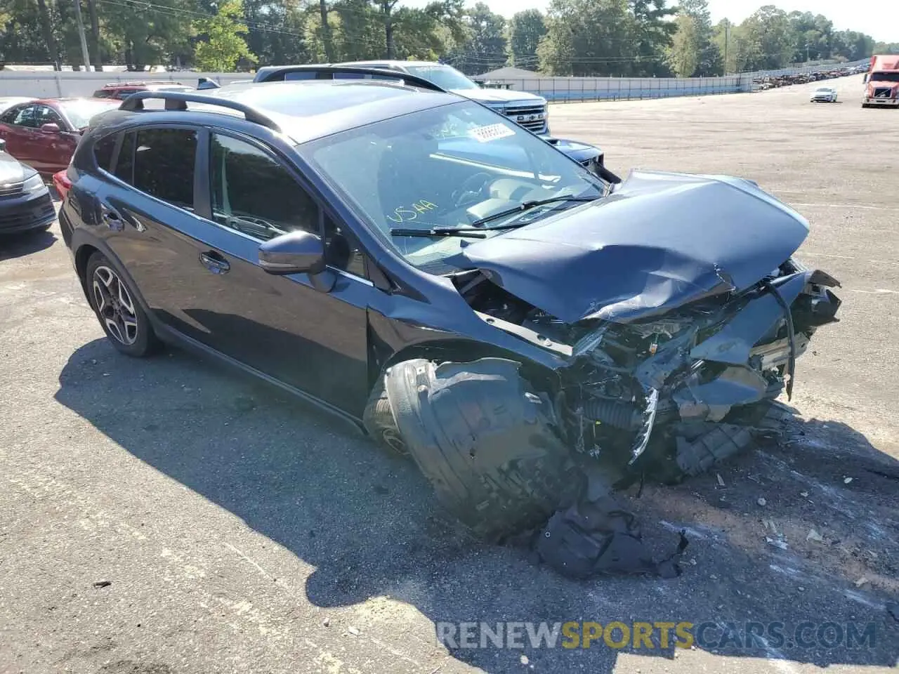 4 Photograph of a damaged car JF2GTANC2K8376882 SUBARU CROSSTREK 2019