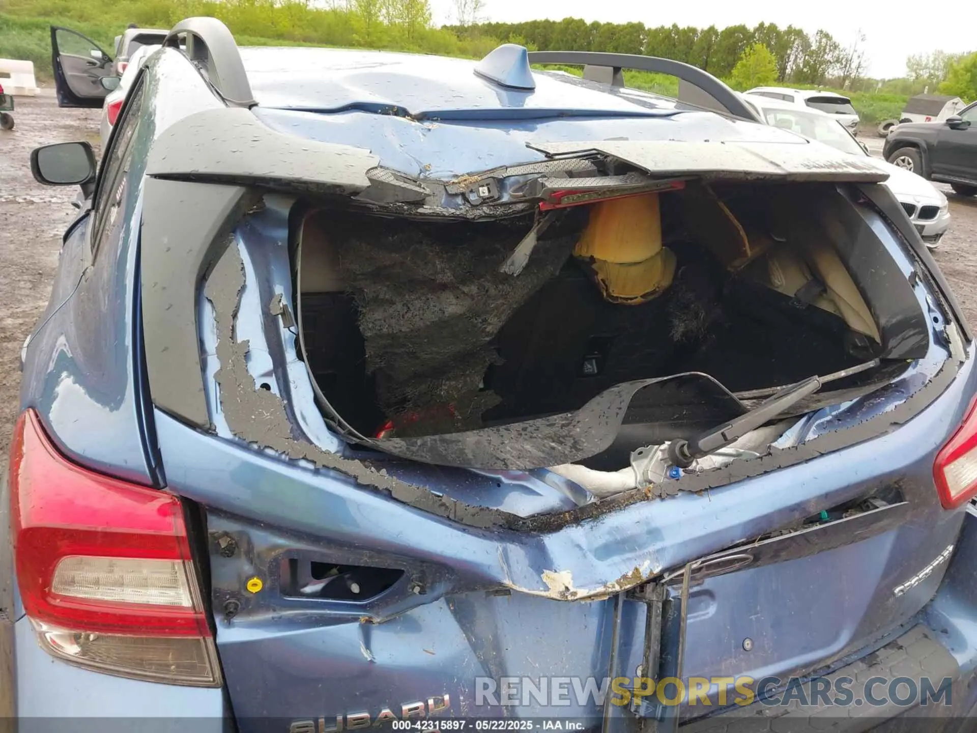 6 Photograph of a damaged car JF2GTANC2KH288494 SUBARU CROSSTREK 2019