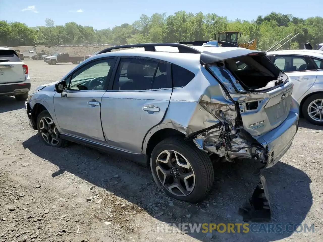2 Photograph of a damaged car JF2GTANC2KH369852 SUBARU CROSSTREK 2019