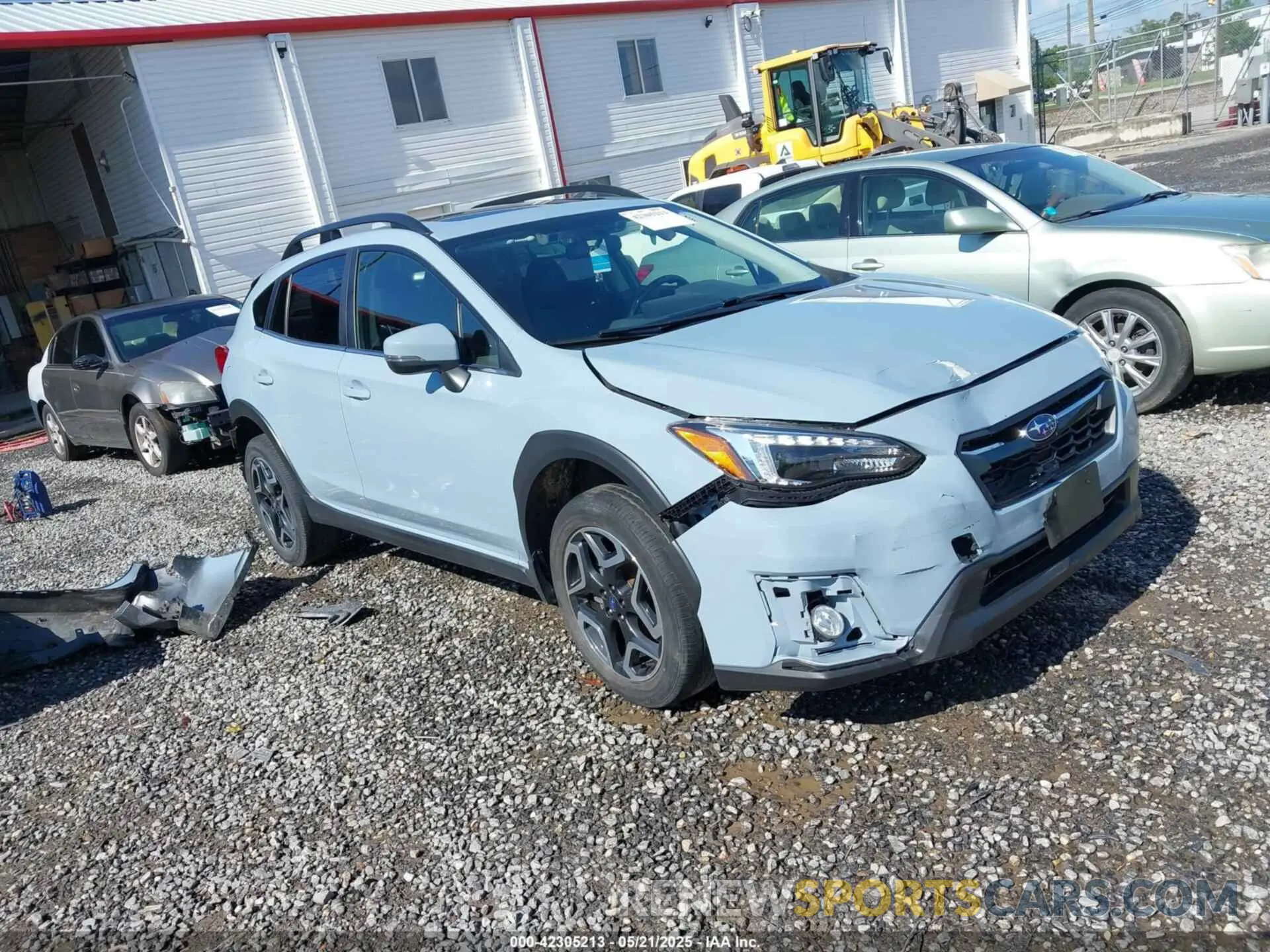 1 Фотография поврежденного автомобиля JF2GTANC4K8290702 SUBARU CROSSTREK 2019