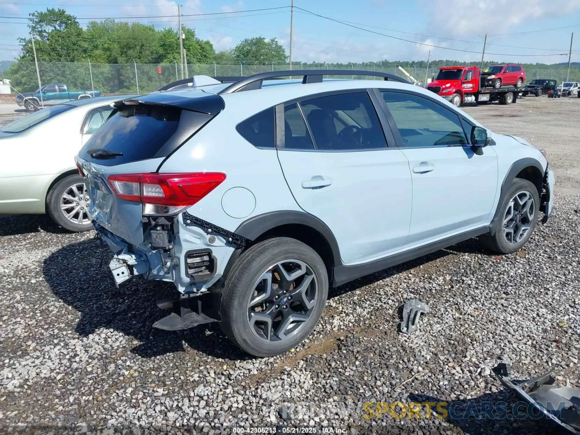 4 Фотография поврежденного автомобиля JF2GTANC4K8290702 SUBARU CROSSTREK 2019