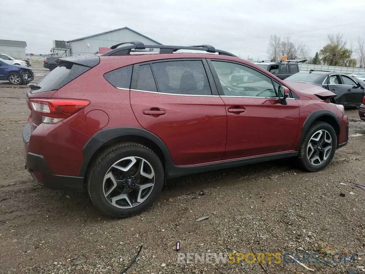 3 Фотография поврежденного автомобиля JF2GTANC5K8310150 SUBARU CROSSTREK 2019
