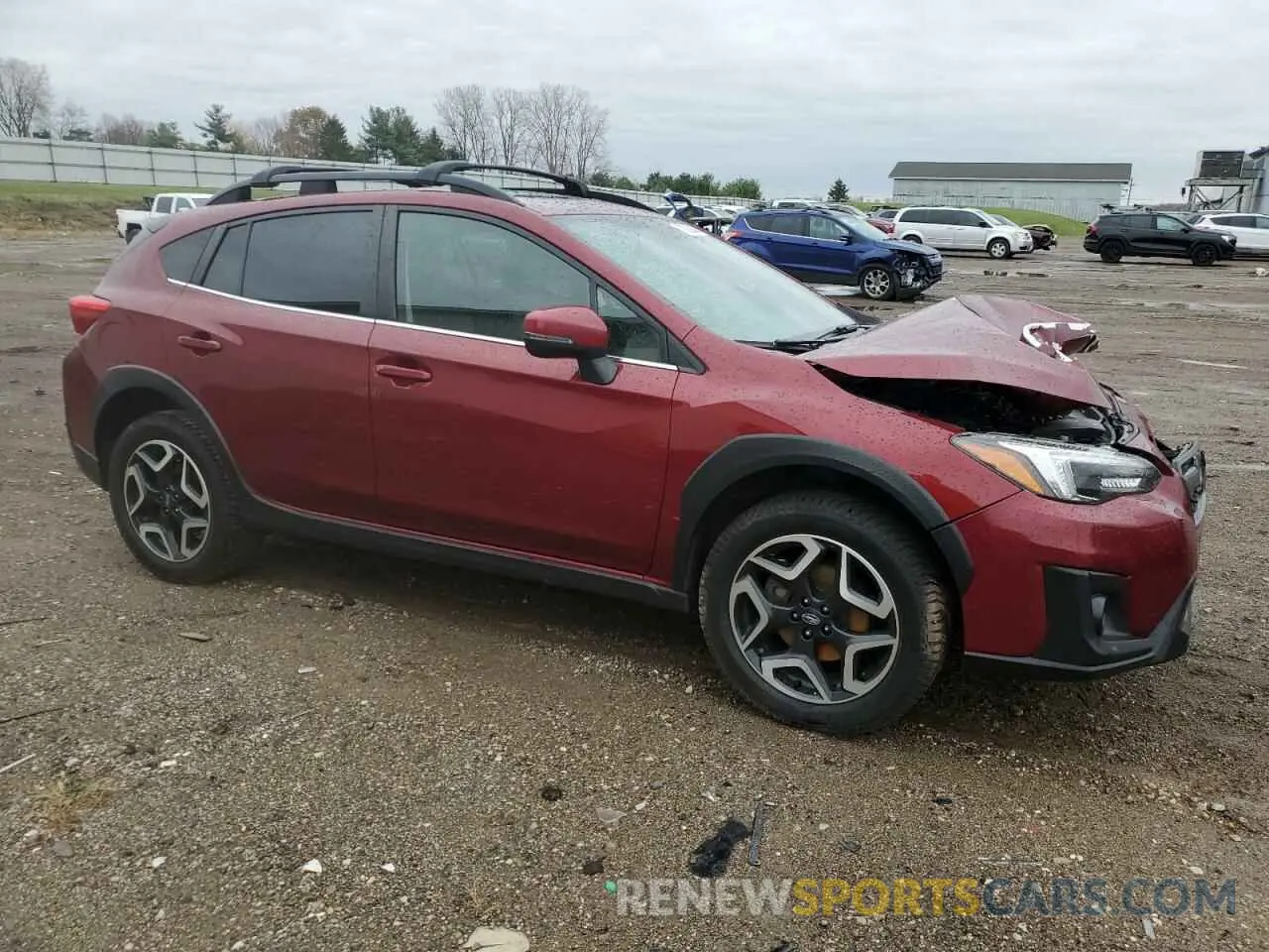 4 Фотография поврежденного автомобиля JF2GTANC5K8310150 SUBARU CROSSTREK 2019