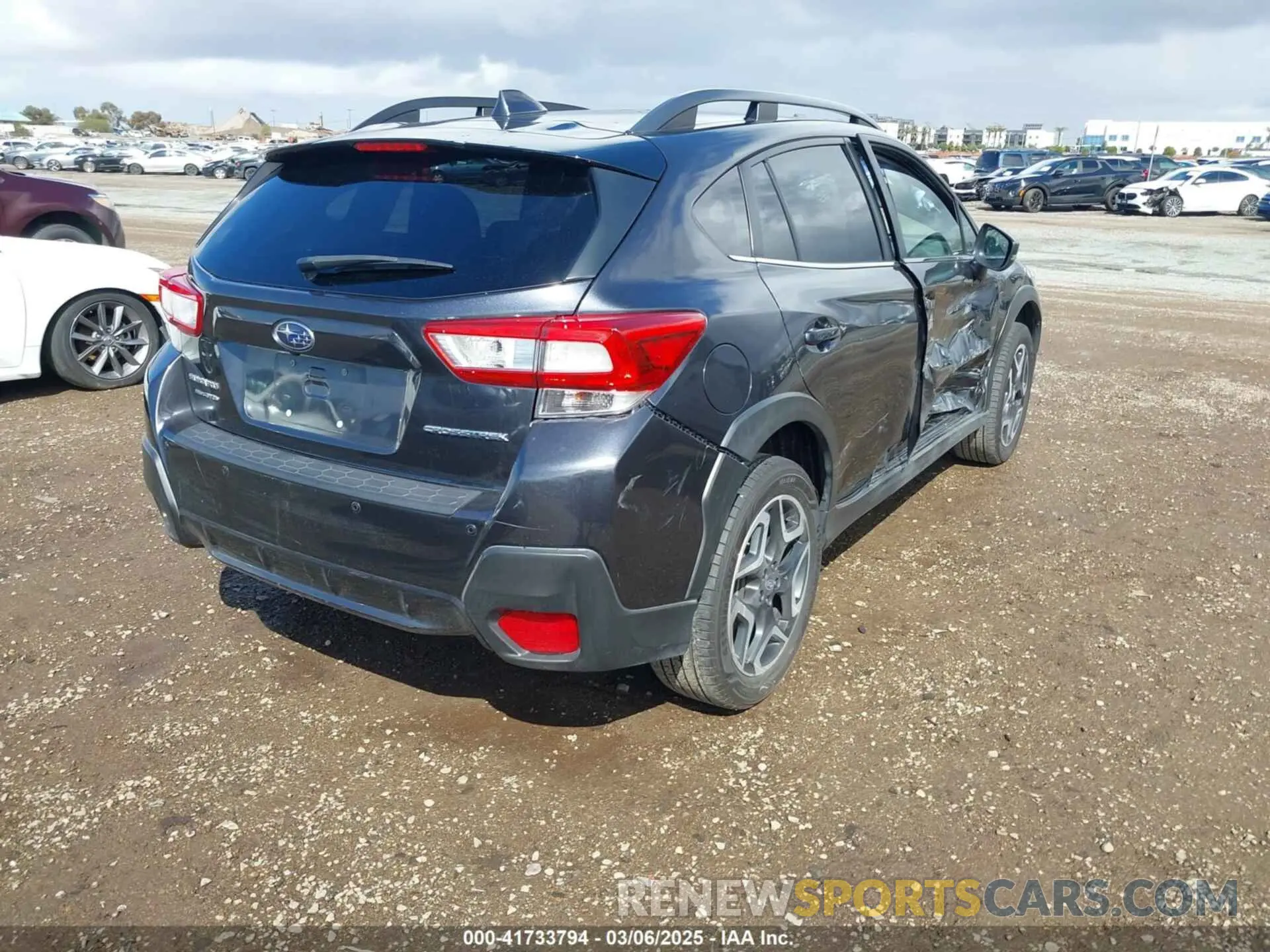 4 Photograph of a damaged car JF2GTANC5K8394129 SUBARU CROSSTREK 2019