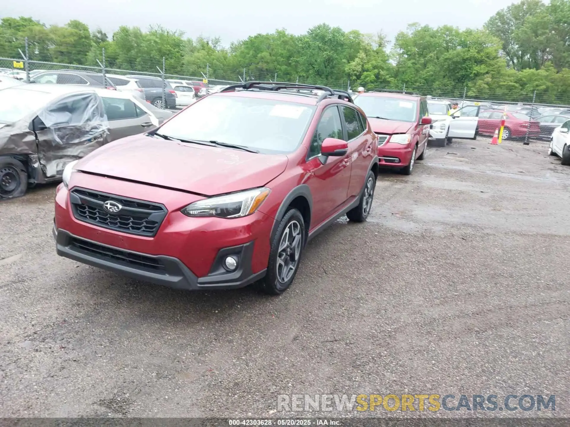 2 Photograph of a damaged car JF2GTANC6KH219176 SUBARU CROSSTREK 2019