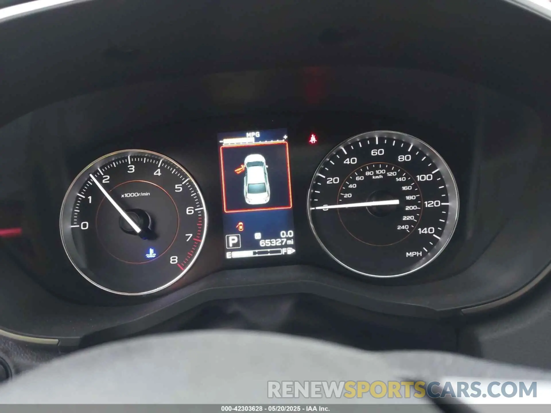 7 Photograph of a damaged car JF2GTANC6KH219176 SUBARU CROSSTREK 2019