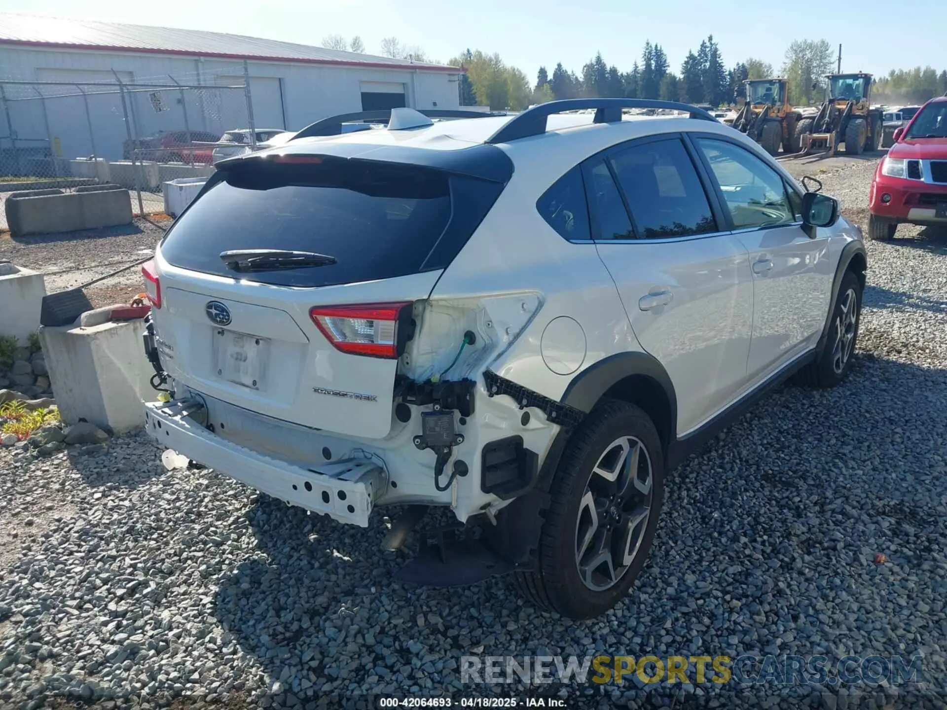 4 Photograph of a damaged car JF2GTANC6KH393894 SUBARU CROSSTREK 2019