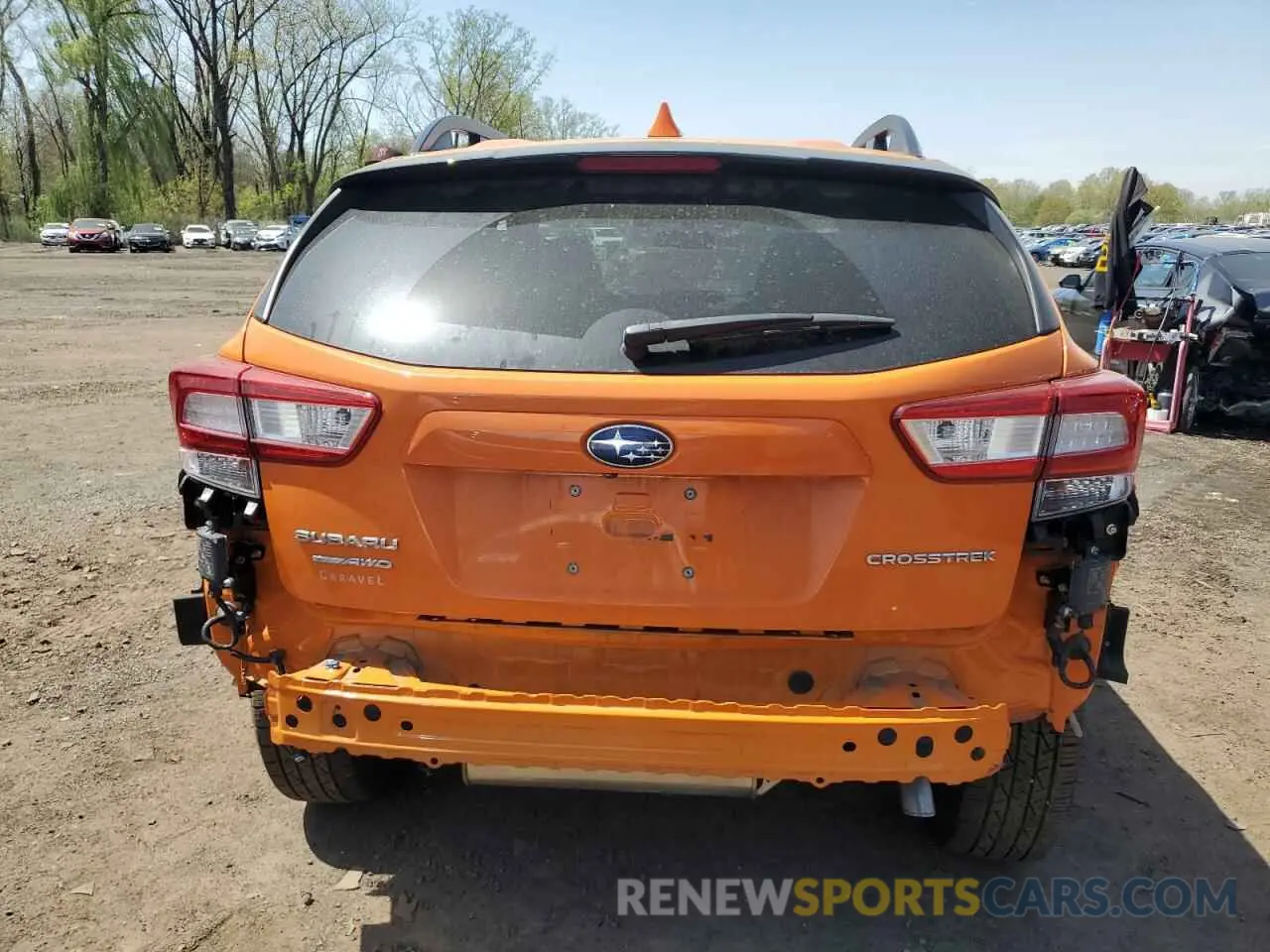 6 Фотография поврежденного автомобиля JF2GTANC7K8246838 SUBARU CROSSTREK 2019