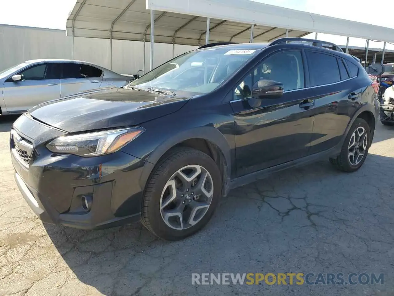 1 Photograph of a damaged car JF2GTANC7KH325782 SUBARU CROSSTREK 2019