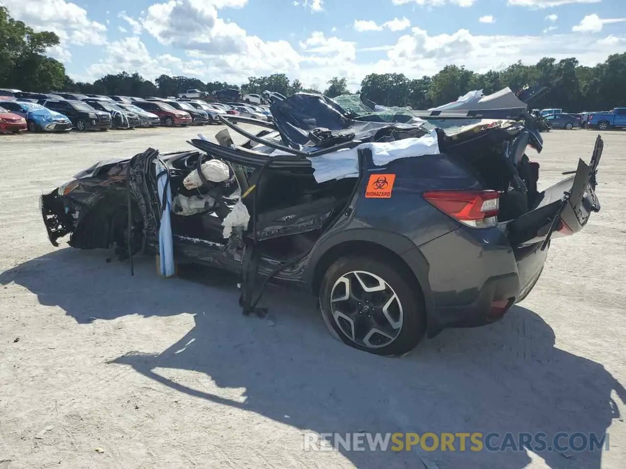 2 Фотография поврежденного автомобиля JF2GTANC7KH361102 SUBARU CROSSTREK 2019