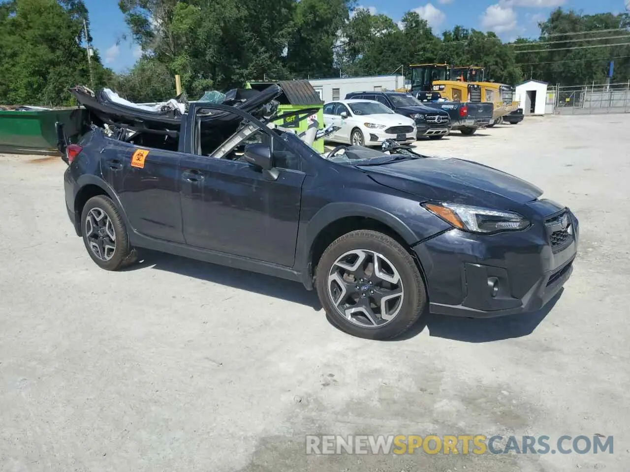 4 Фотография поврежденного автомобиля JF2GTANC7KH361102 SUBARU CROSSTREK 2019
