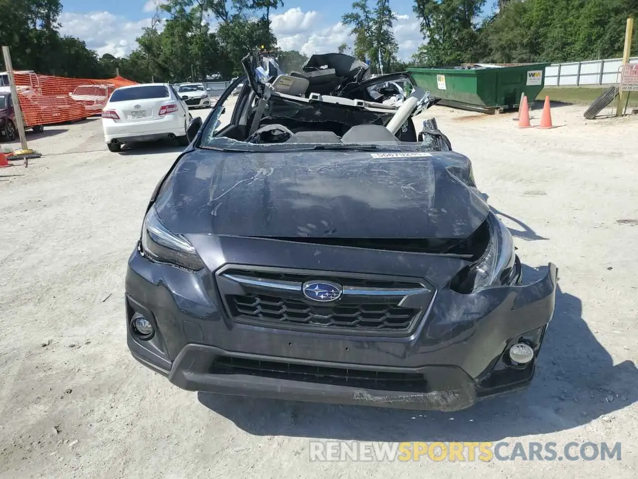 5 Фотография поврежденного автомобиля JF2GTANC7KH361102 SUBARU CROSSTREK 2019