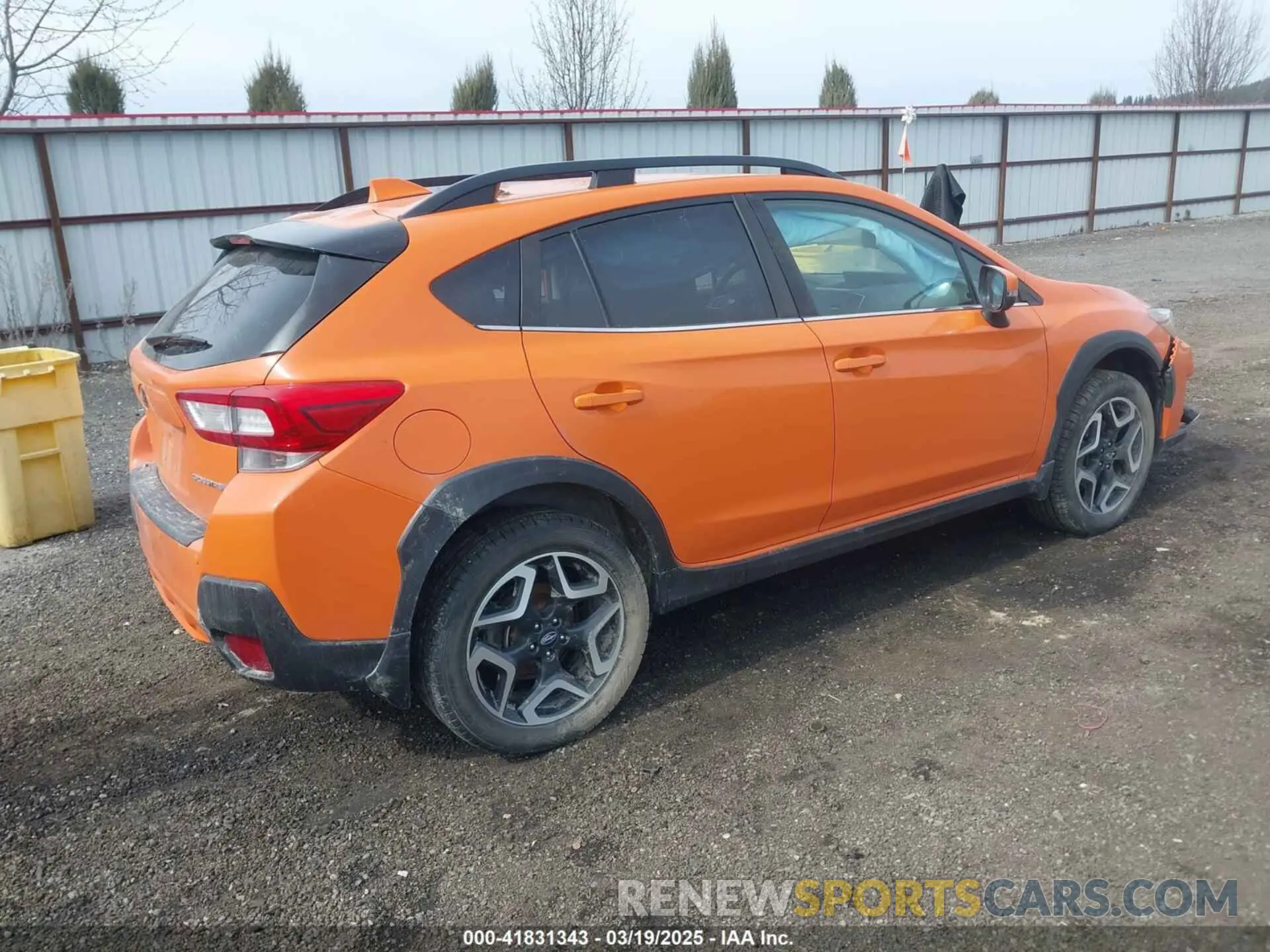 4 Фотография поврежденного автомобиля JF2GTANC8KH224444 SUBARU CROSSTREK 2019