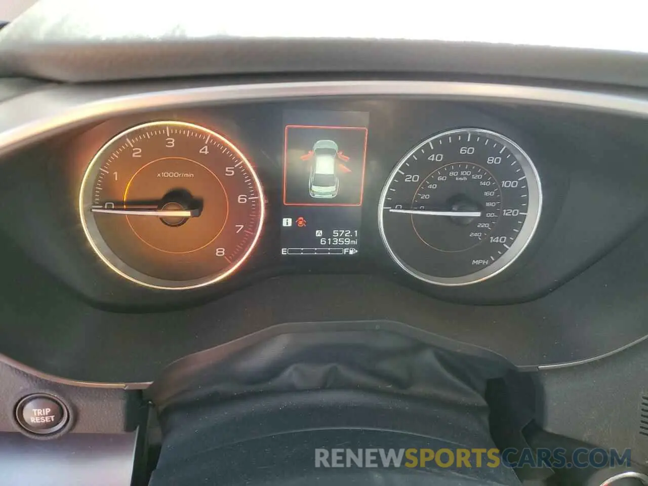 9 Photograph of a damaged car JF2GTANC9K8331230 SUBARU CROSSTREK 2019