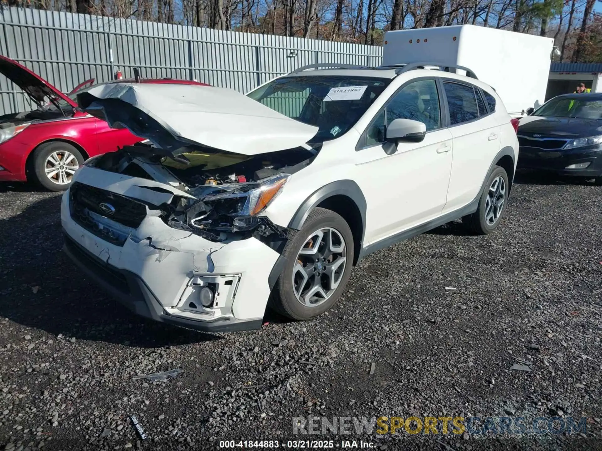 2 Photograph of a damaged car JF2GTANC9KH281140 SUBARU CROSSTREK 2019
