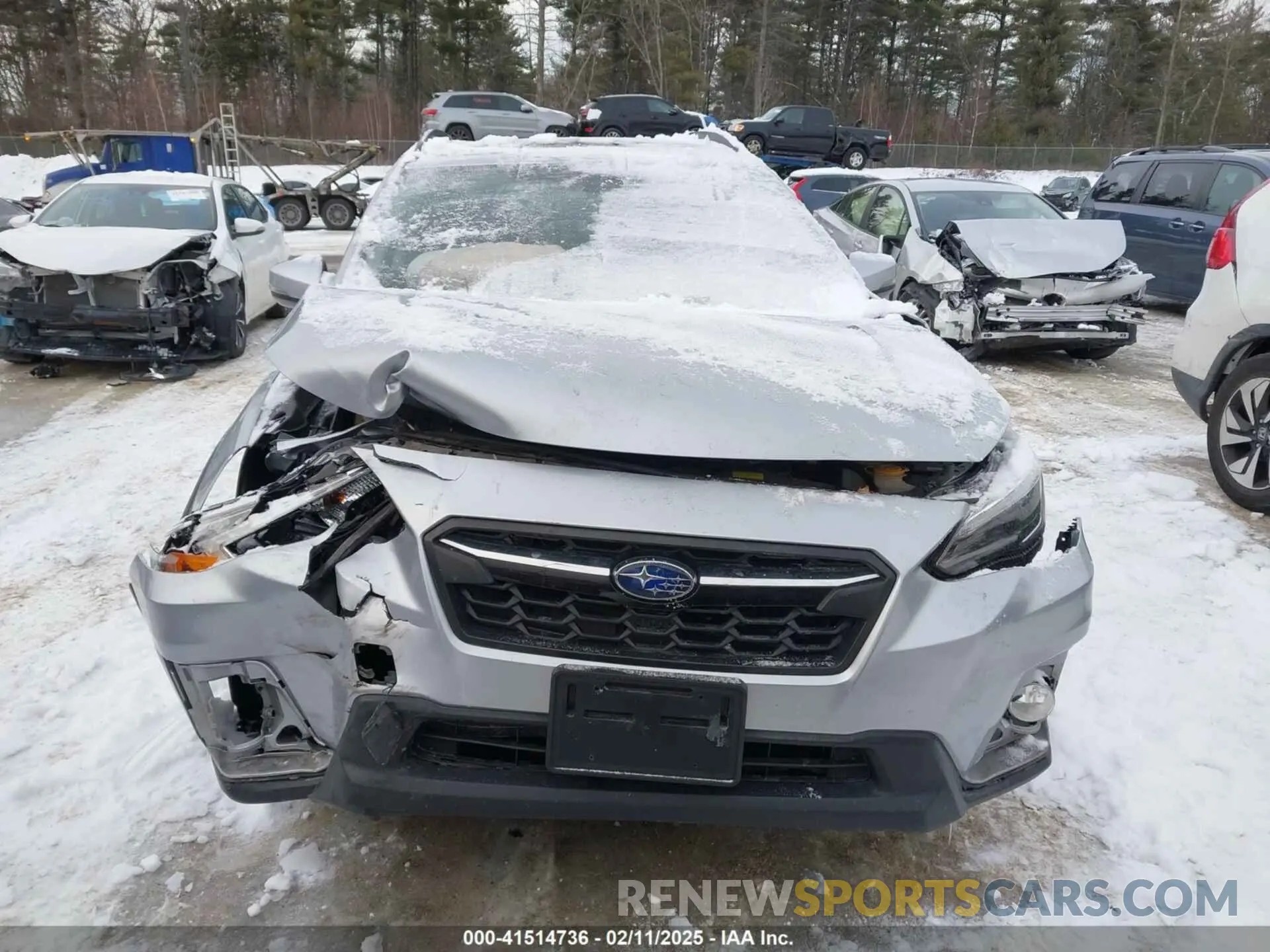 12 Photograph of a damaged car JF2GTANCXKH315862 SUBARU CROSSTREK 2019