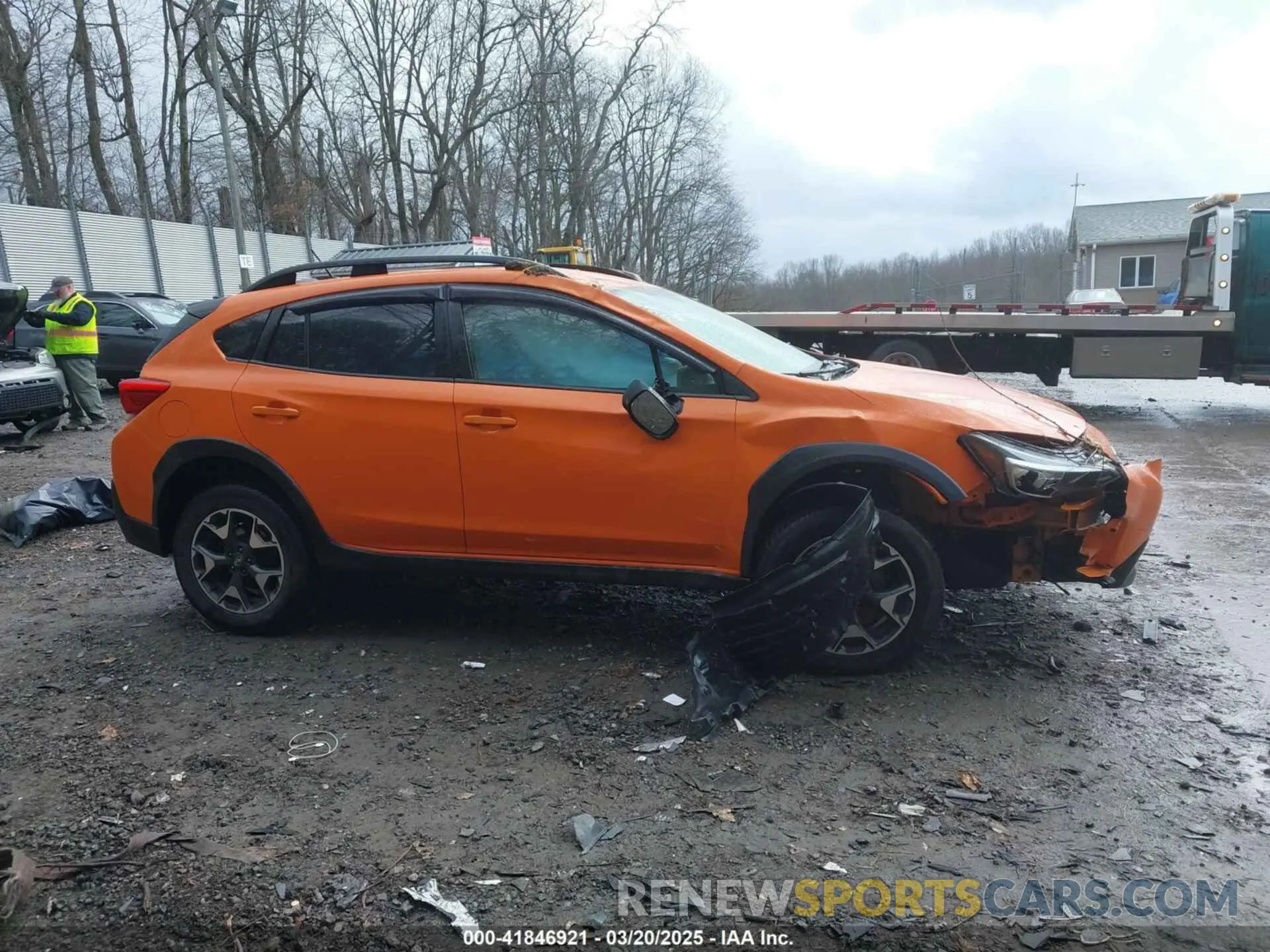 14 Photograph of a damaged car JF2GTABC2LH205524 SUBARU CROSSTREK 2020