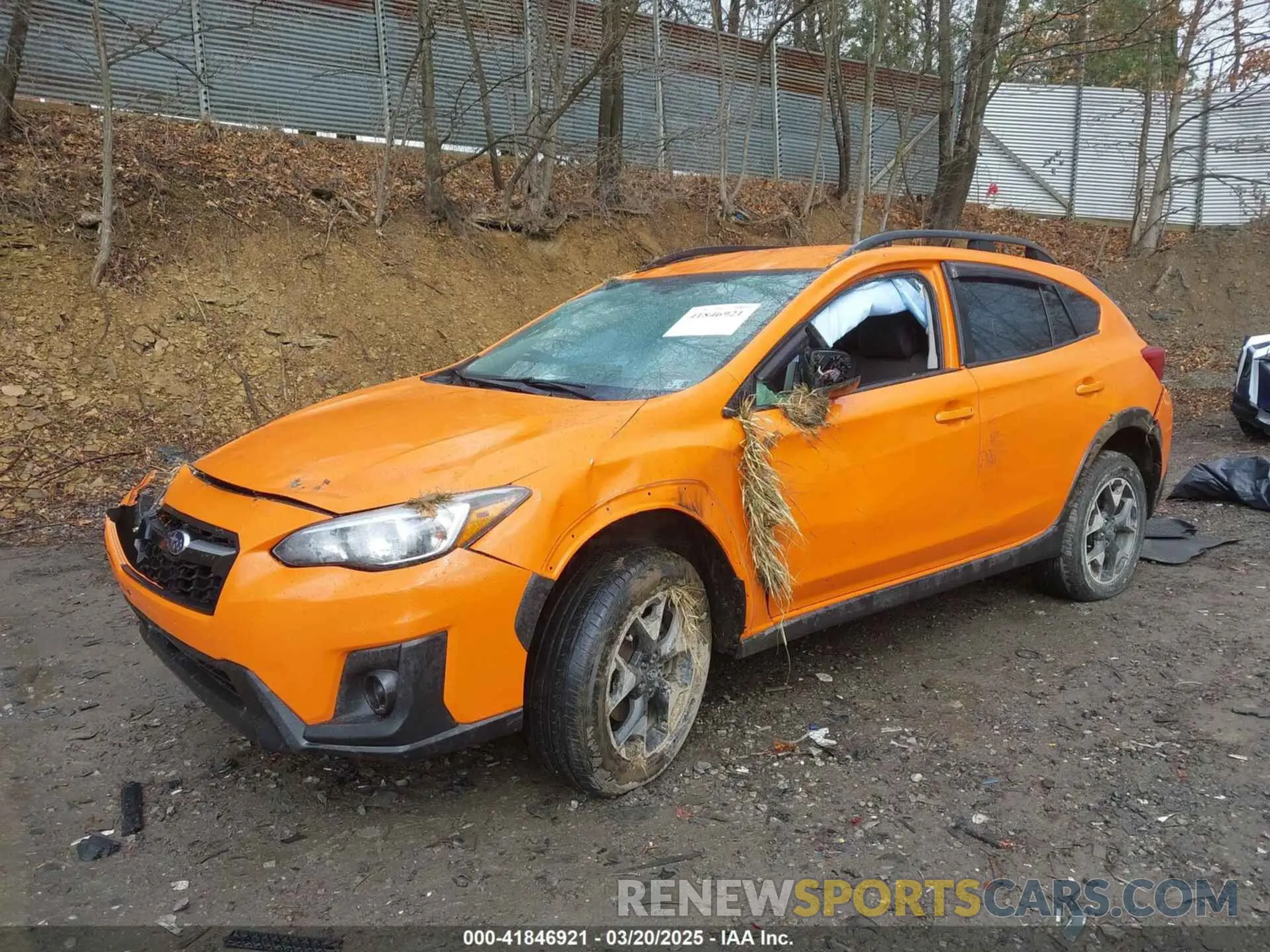 2 Photograph of a damaged car JF2GTABC2LH205524 SUBARU CROSSTREK 2020