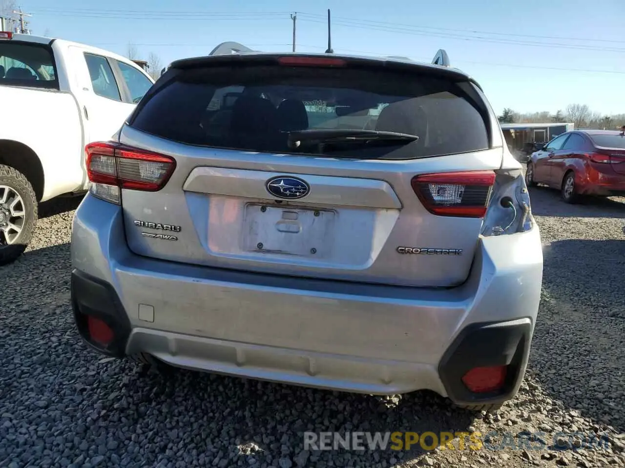 6 Photograph of a damaged car JF2GTABC6L8220978 SUBARU CROSSTREK 2020