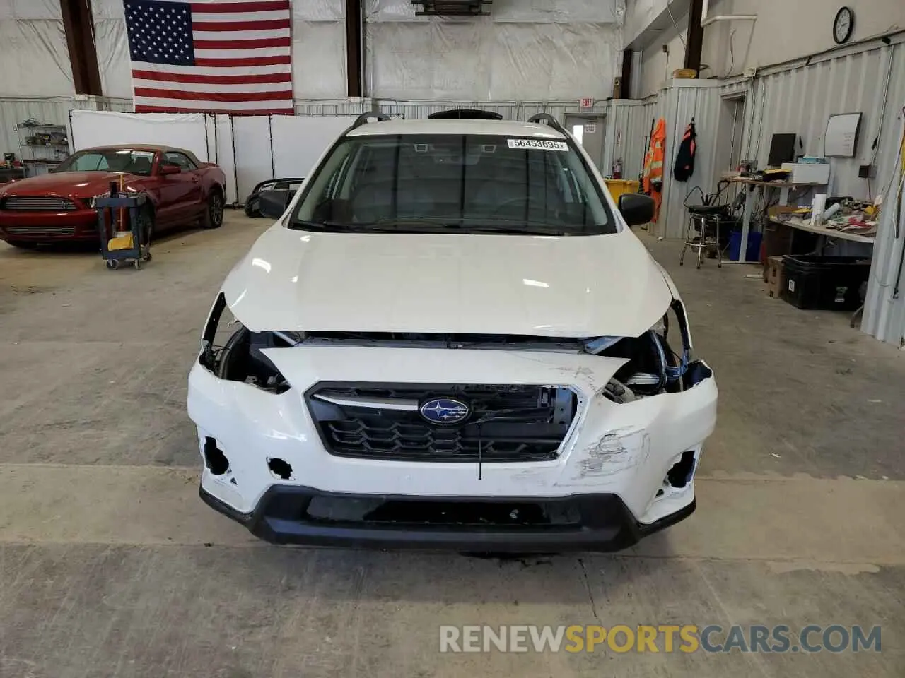5 Photograph of a damaged car JF2GTABC6L8229714 SUBARU CROSSTREK 2020