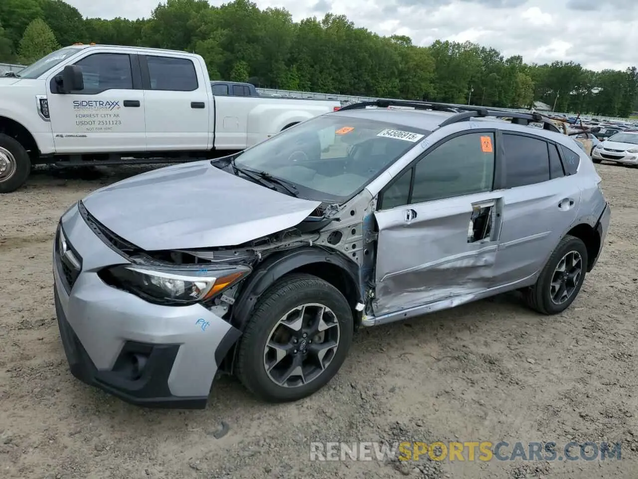 1 Photograph of a damaged car JF2GTABC6L8271607 SUBARU CROSSTREK 2020
