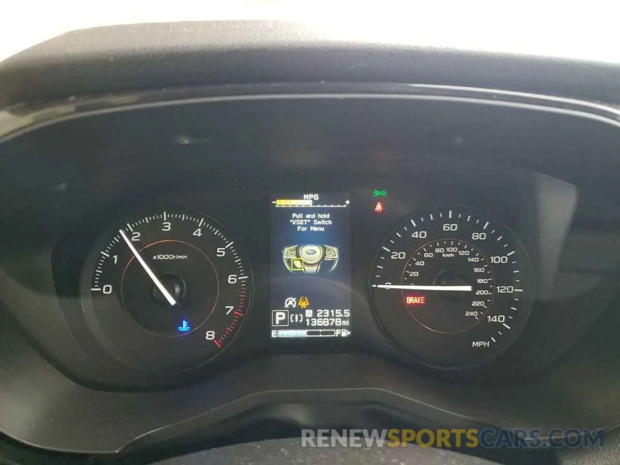 9 Photograph of a damaged car JF2GTABC9L8260813 SUBARU CROSSTREK 2020