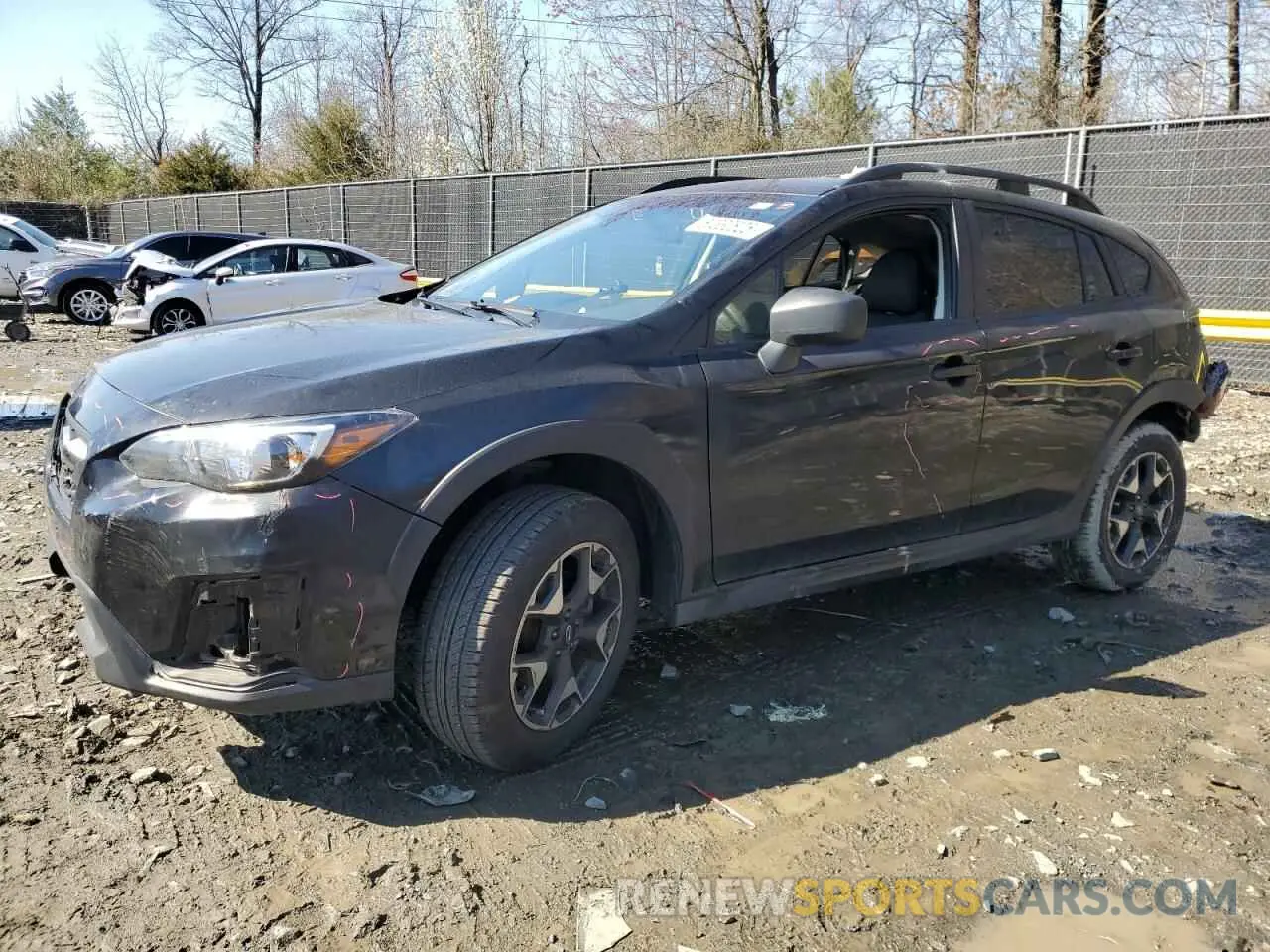 1 Фотография поврежденного автомобиля JF2GTABCXL8263848 SUBARU CROSSTREK 2020