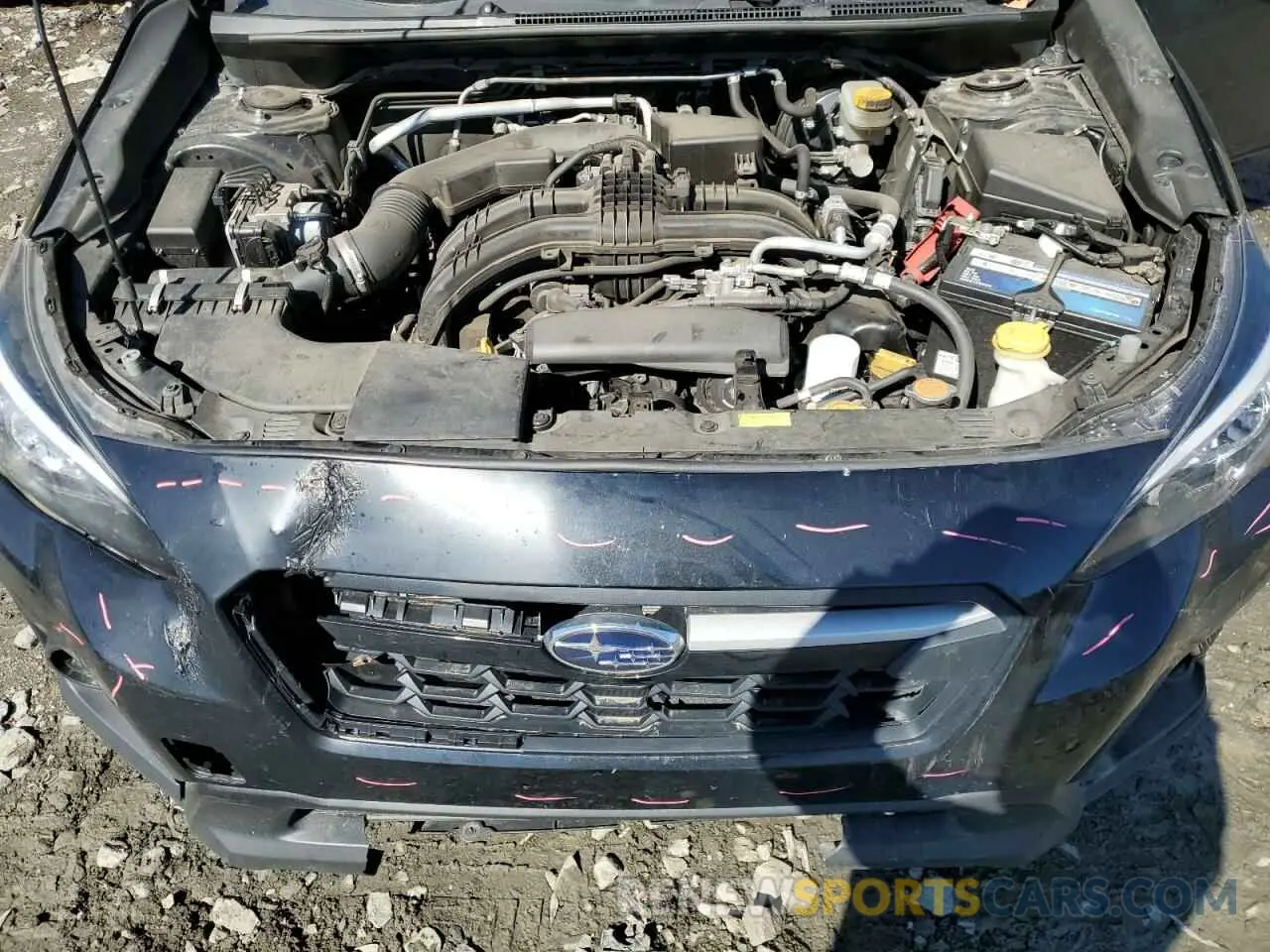 11 Фотография поврежденного автомобиля JF2GTABCXL8263848 SUBARU CROSSTREK 2020