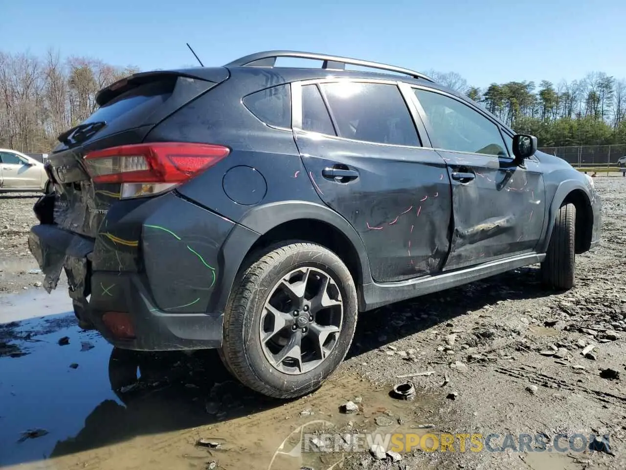 3 Фотография поврежденного автомобиля JF2GTABCXL8263848 SUBARU CROSSTREK 2020