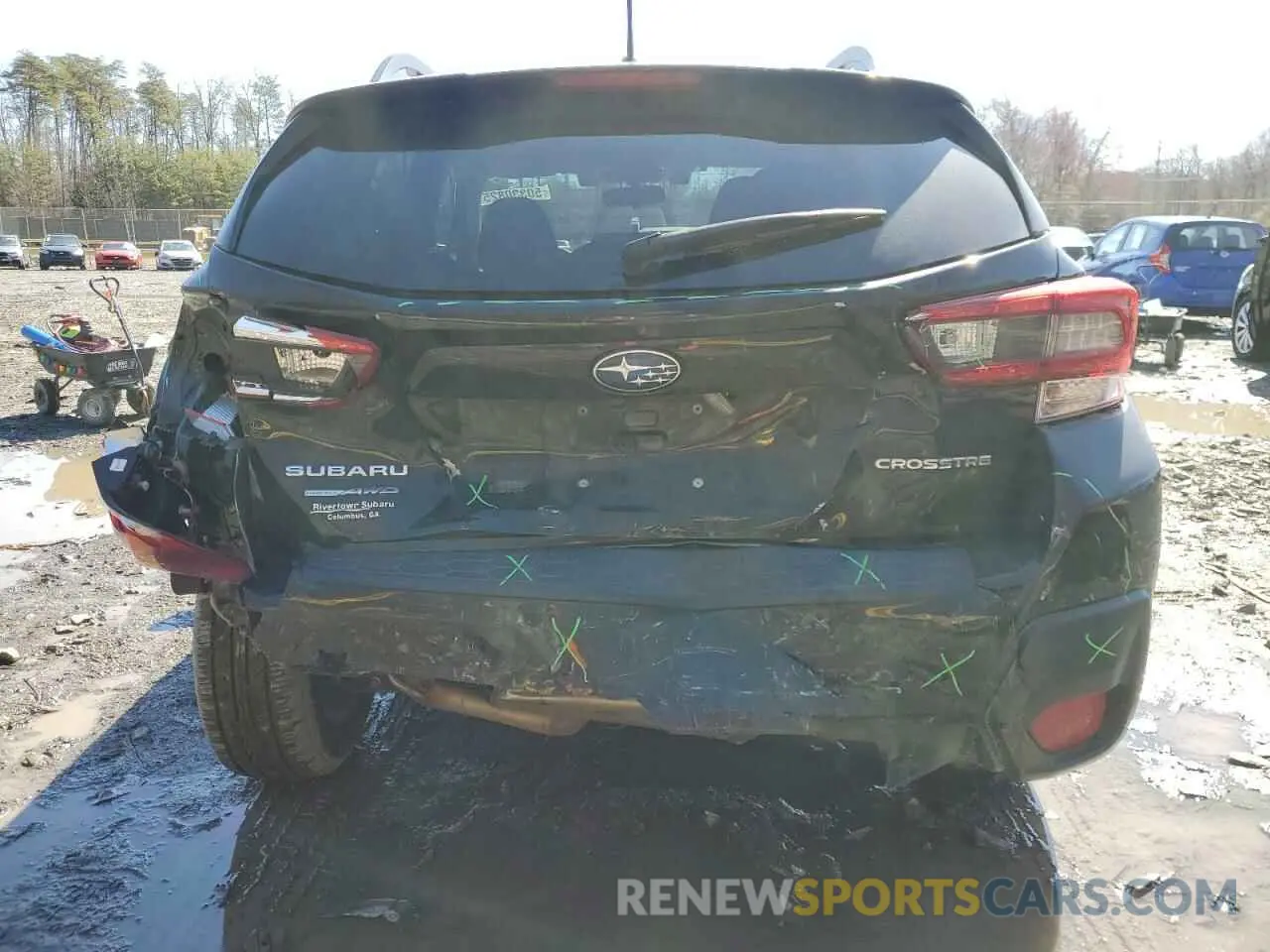 6 Фотография поврежденного автомобиля JF2GTABCXL8263848 SUBARU CROSSTREK 2020