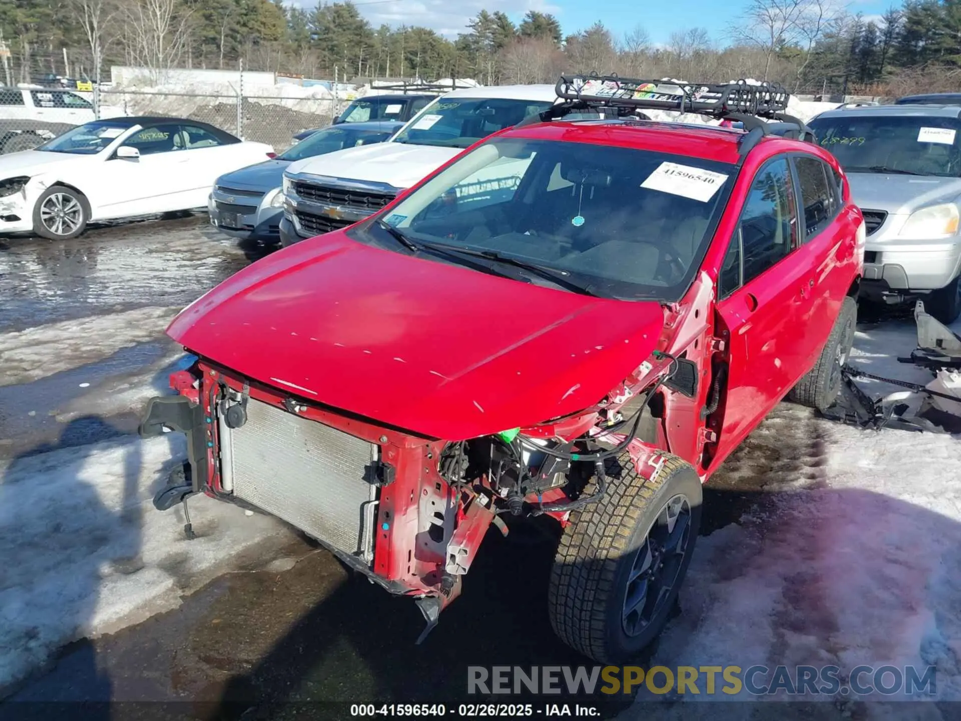 2 Photograph of a damaged car JF2GTACC6L9256730 SUBARU CROSSTREK 2020
