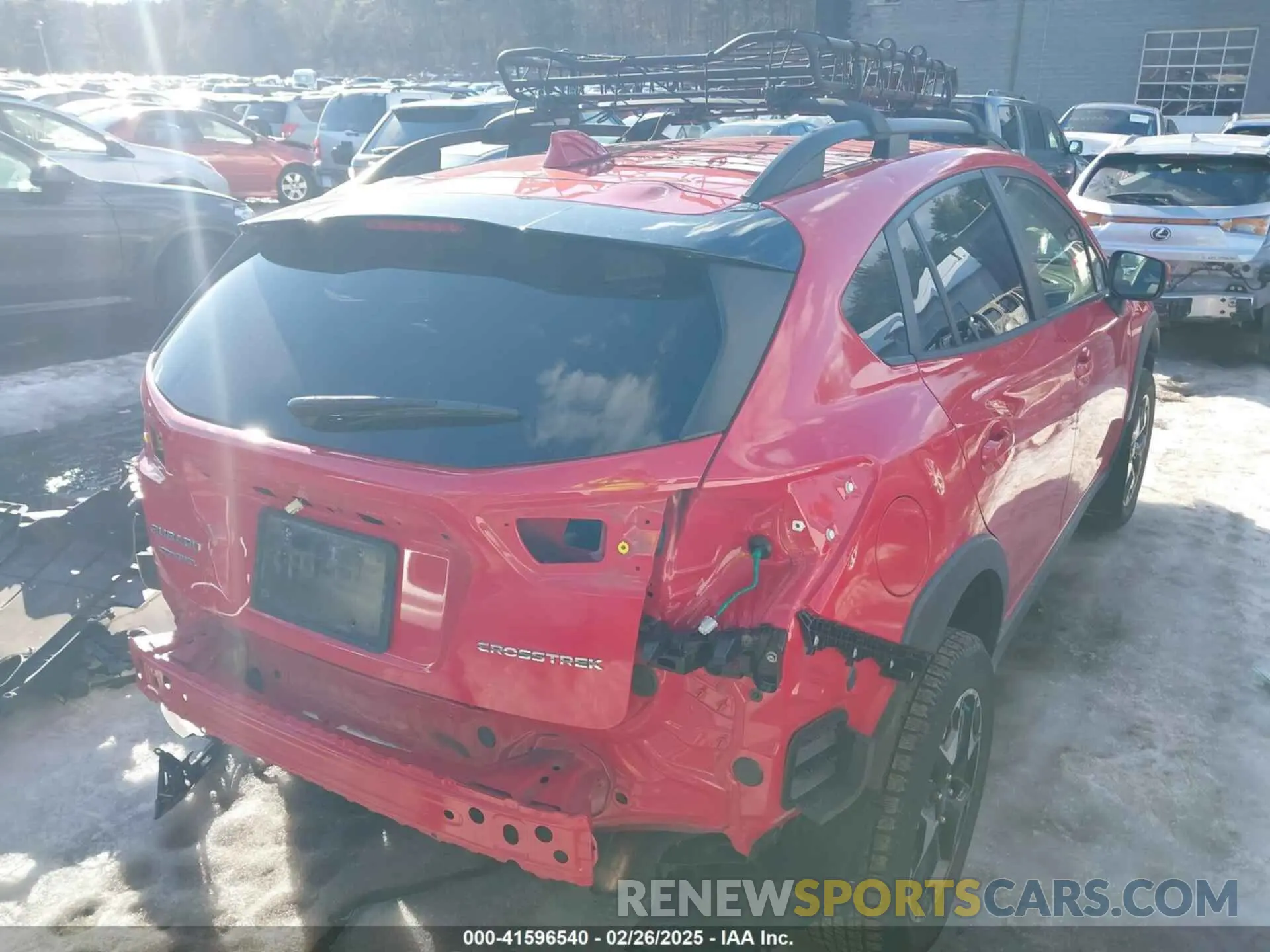 4 Photograph of a damaged car JF2GTACC6L9256730 SUBARU CROSSTREK 2020
