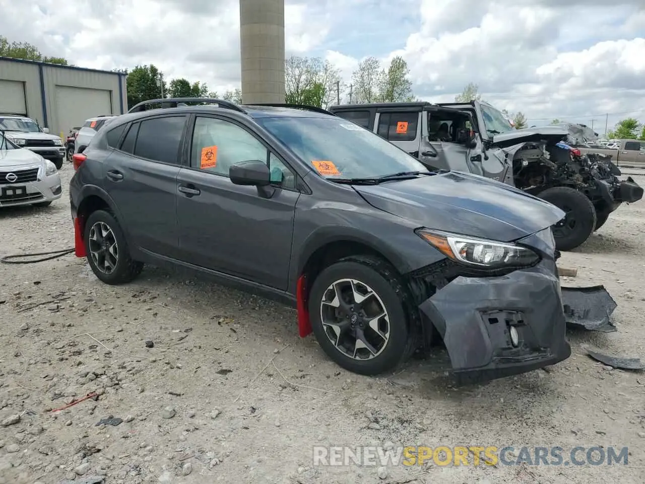 4 Photograph of a damaged car JF2GTAEC0L8260887 SUBARU CROSSTREK 2020