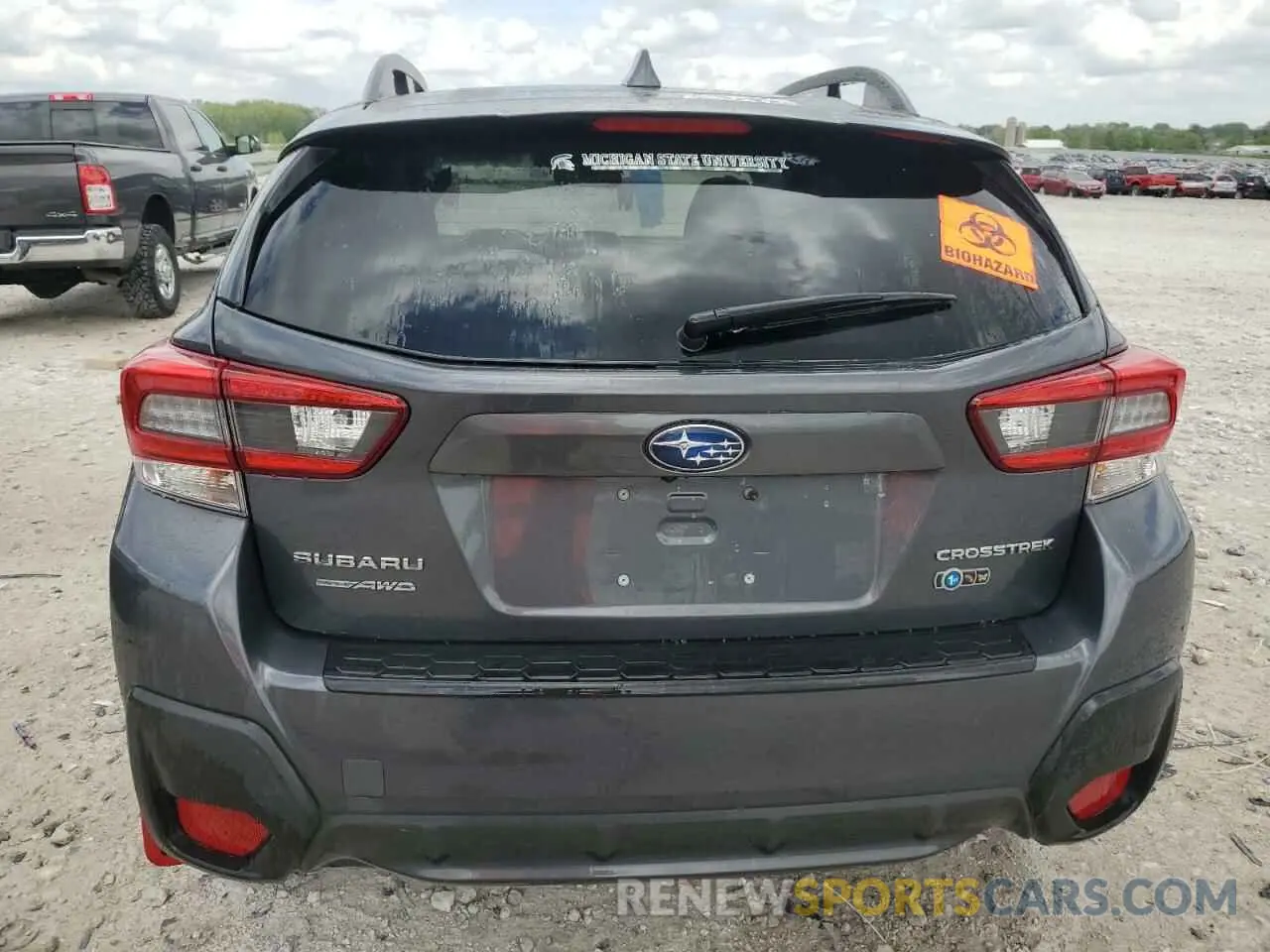 6 Photograph of a damaged car JF2GTAEC0L8260887 SUBARU CROSSTREK 2020