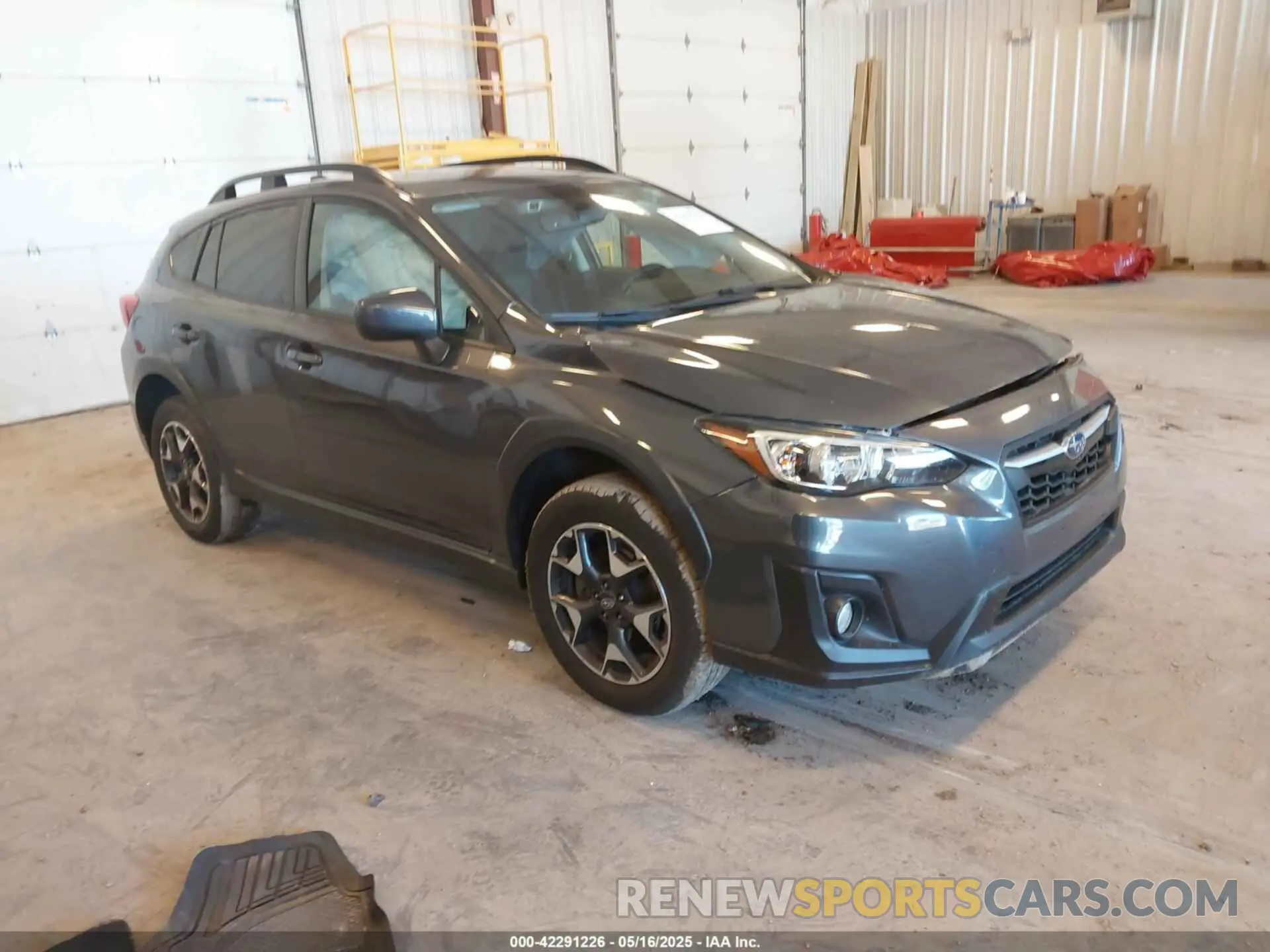 1 Photograph of a damaged car JF2GTAEC2LH241418 SUBARU CROSSTREK 2020