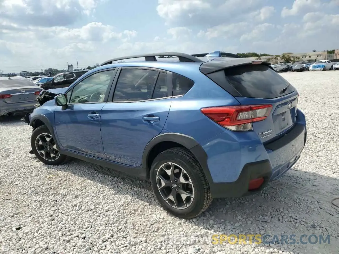 2 Photograph of a damaged car JF2GTAEC4L8203785 SUBARU CROSSTREK 2020